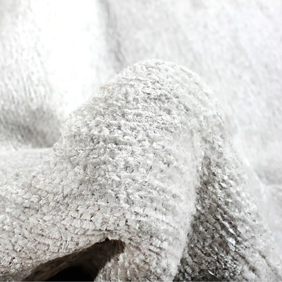 Boho Gray Flatweave Area Rug