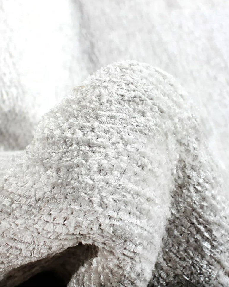 Boho Gray Flatweave Area Rug