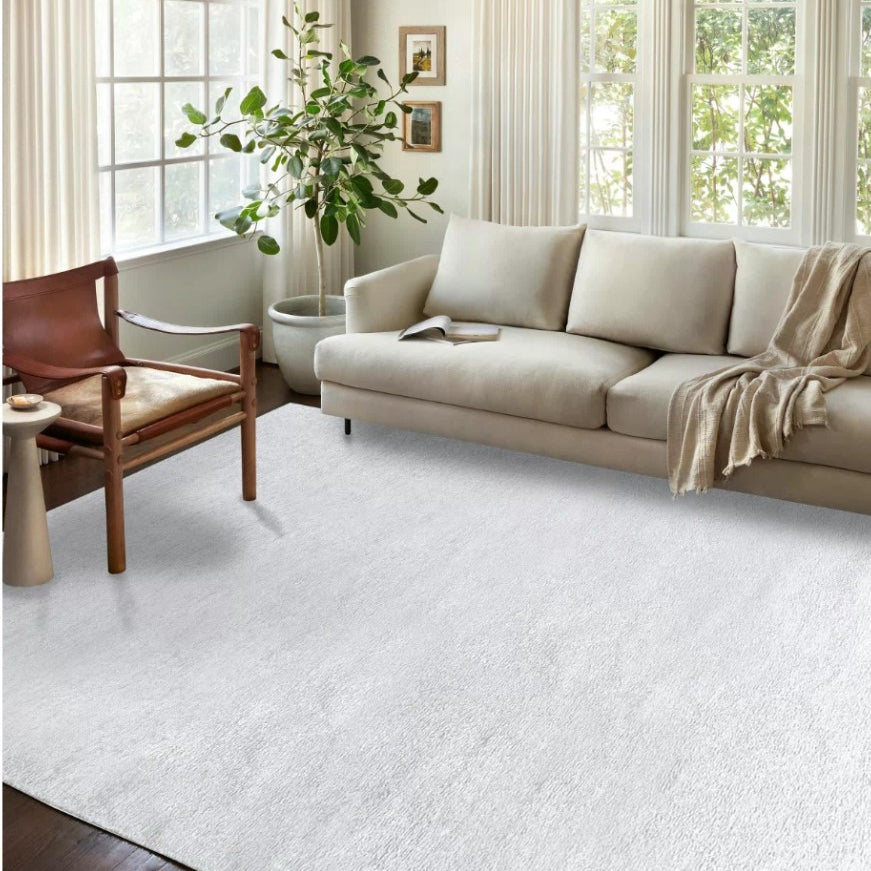 Boho Gray Flatweave Area Rug