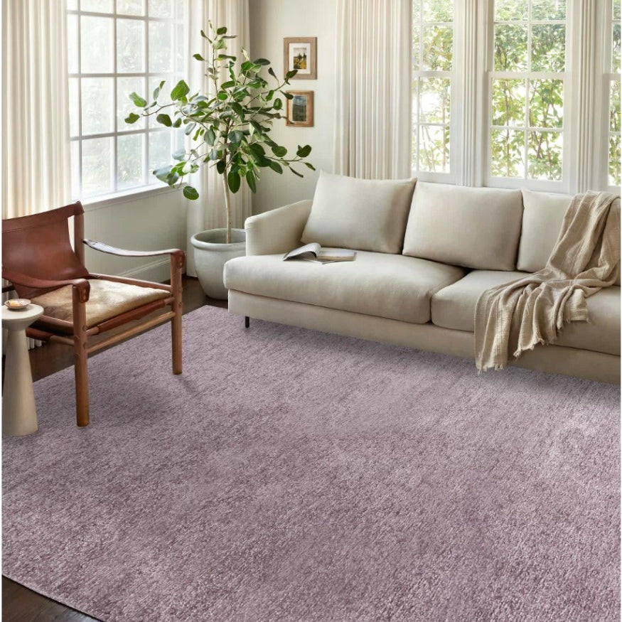 Boho Flatweave Rug, Soft Plain Minimalist Modern Home Décor Boho Chic Area Rugs Runner