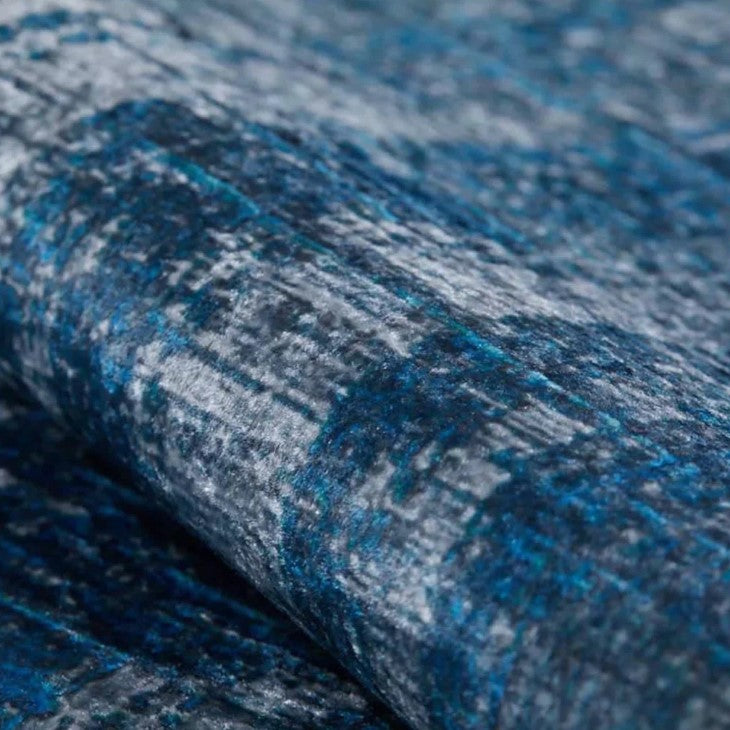 Alara Abstract Blue Modern Rug