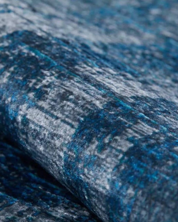 Alara Abstract Blue Modern Rug