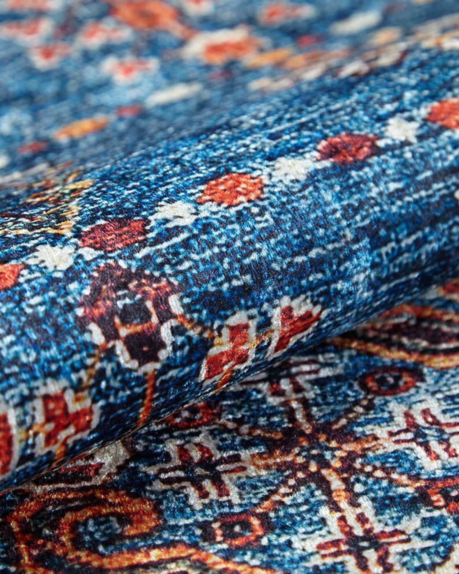 Sella Turkish Aqua Blue Rug