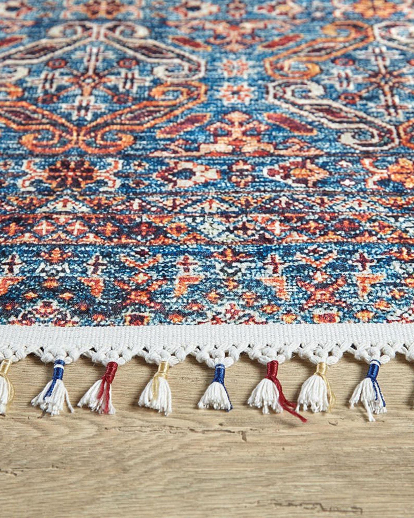 Sella Turkish Aqua Blue Rug