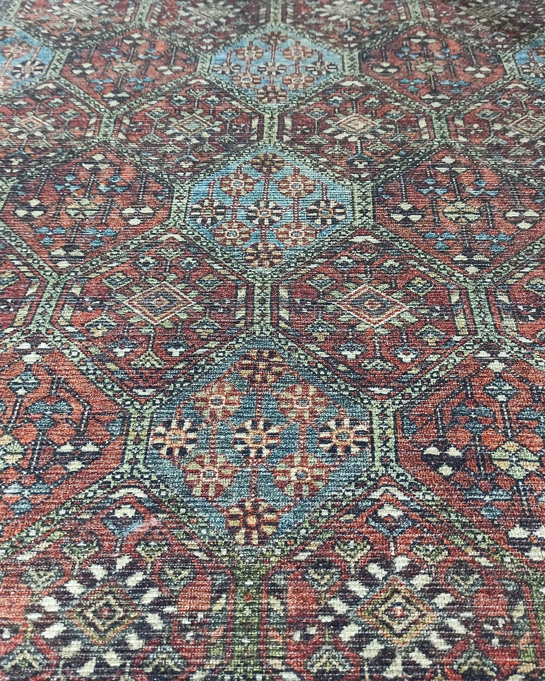 Viona Turkish Brown earth tone Oushak Rug