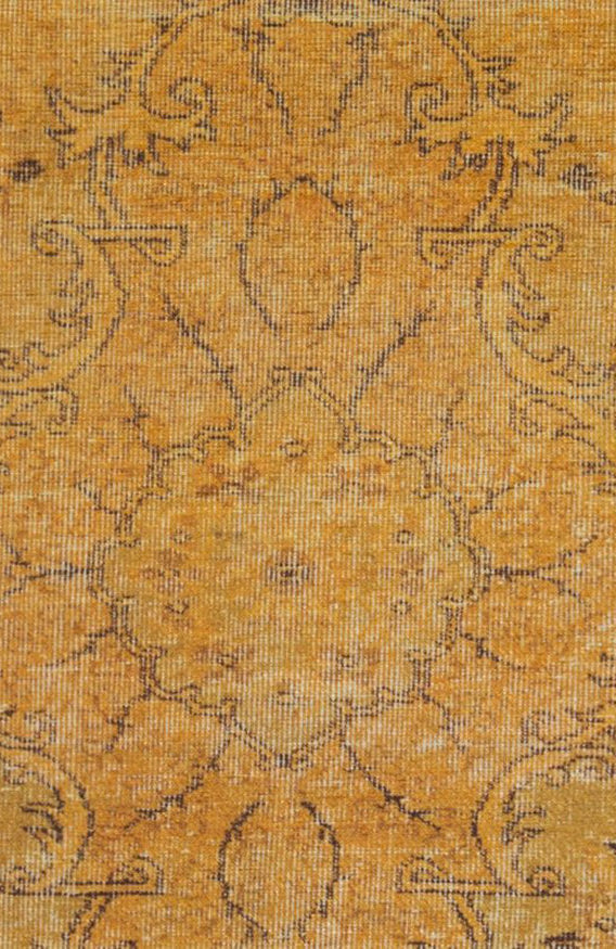 Sila Turkish Gold Orange Brown Rug