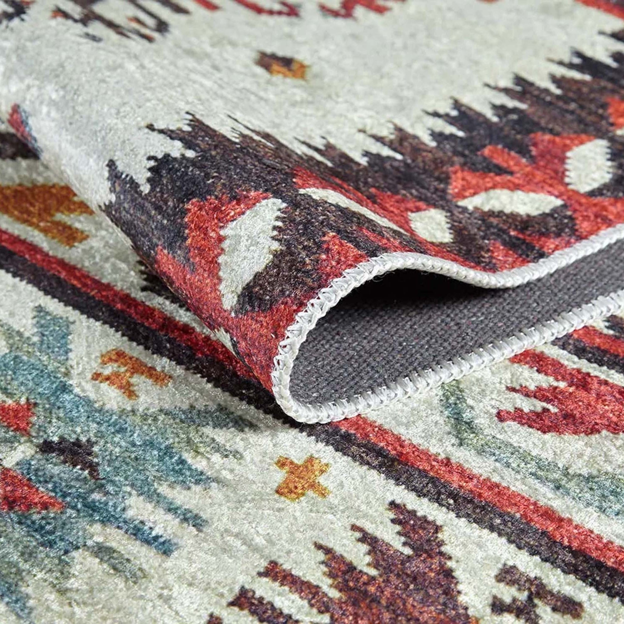 Sina Southwestern Kilim Aztec Colorful Rug