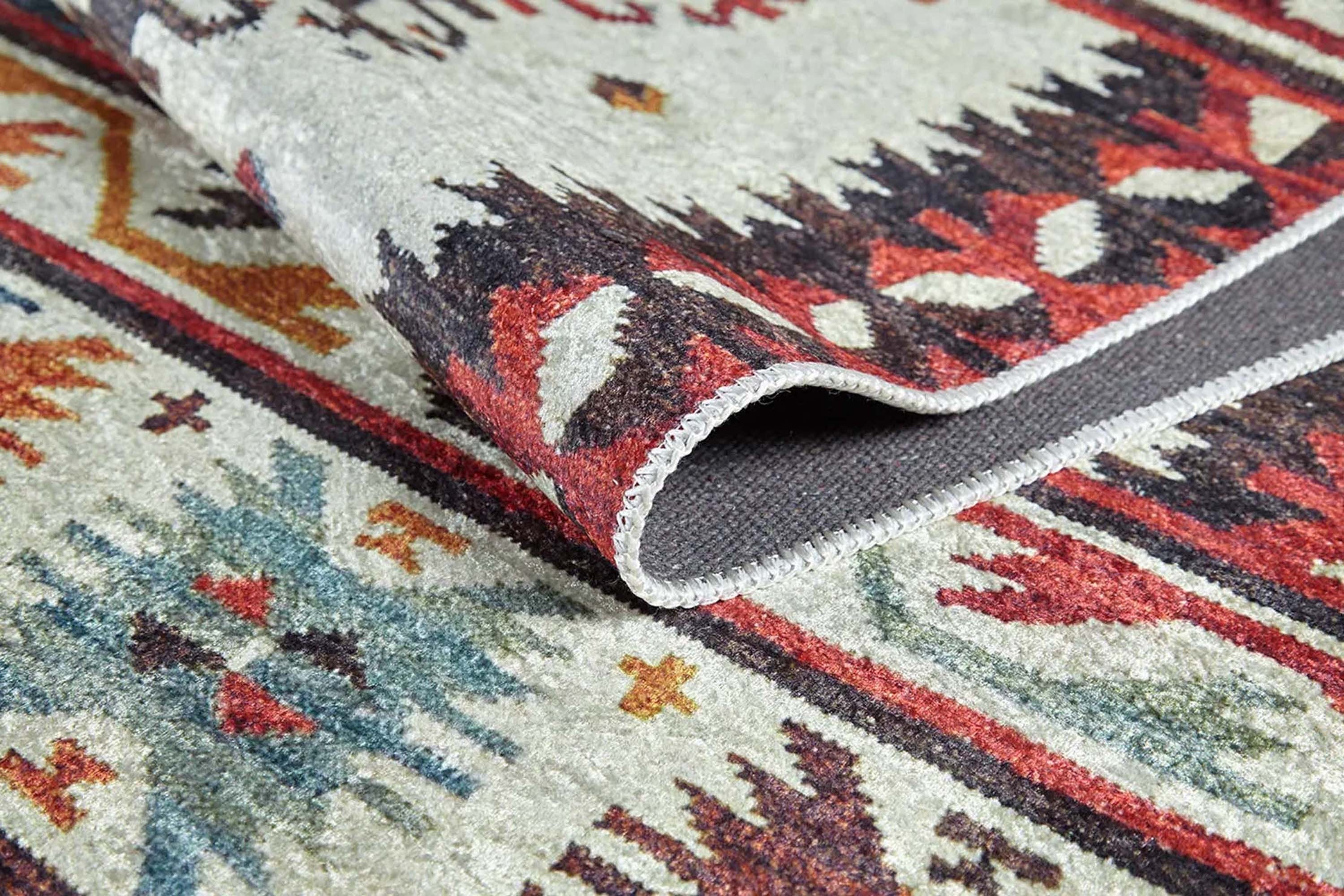 Sina Southwestern Kilim Aztec Colorful Rug