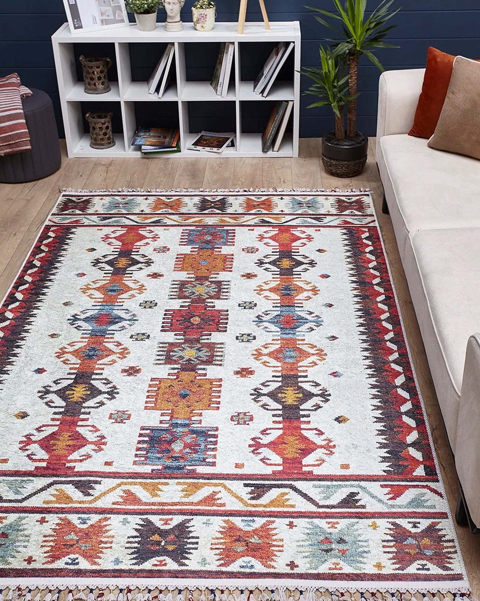 Sina Southwestern Kilim Aztec Colorful Rug
