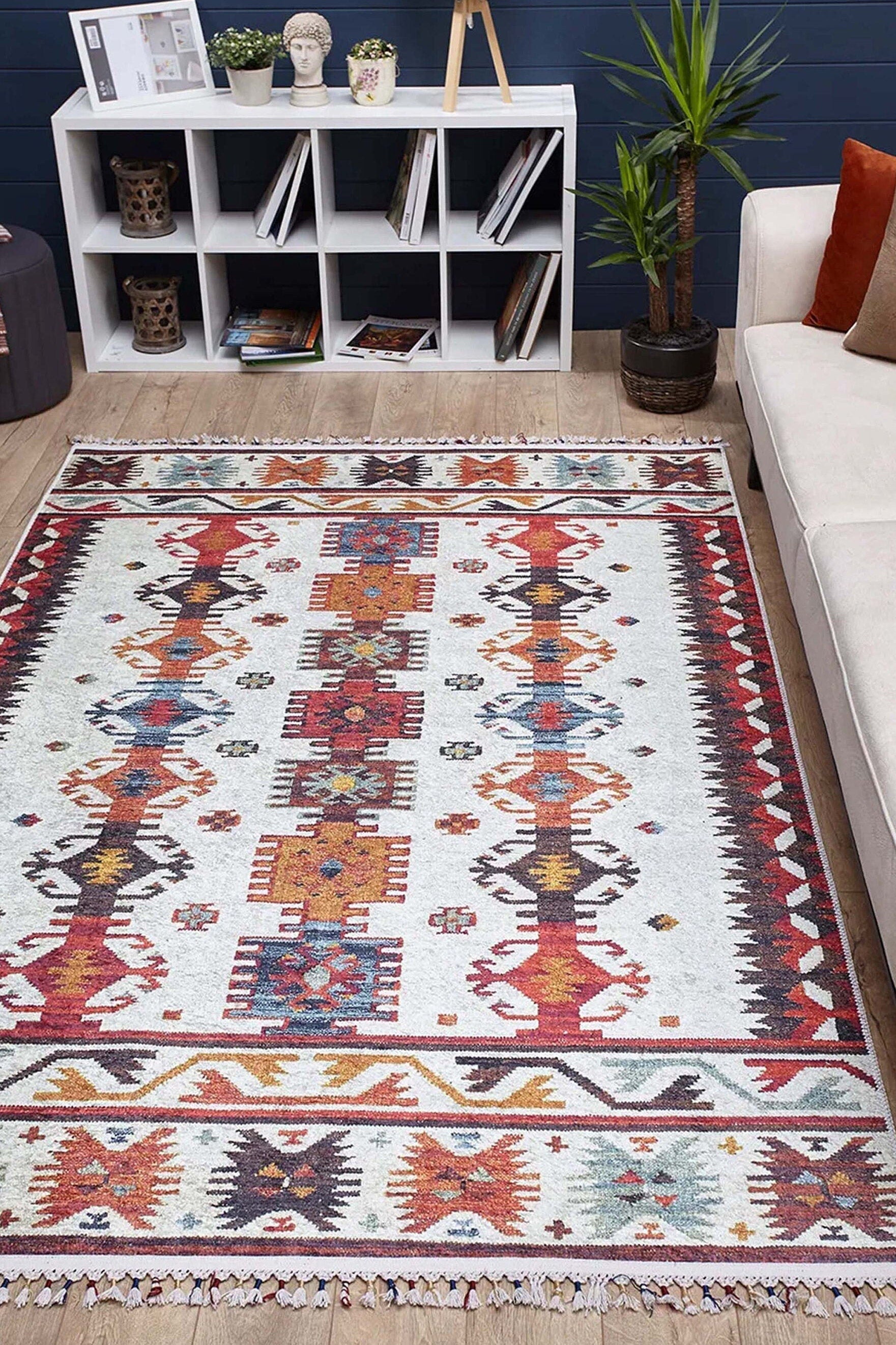 Sina Southwestern Kilim Aztec Colorful Rug
