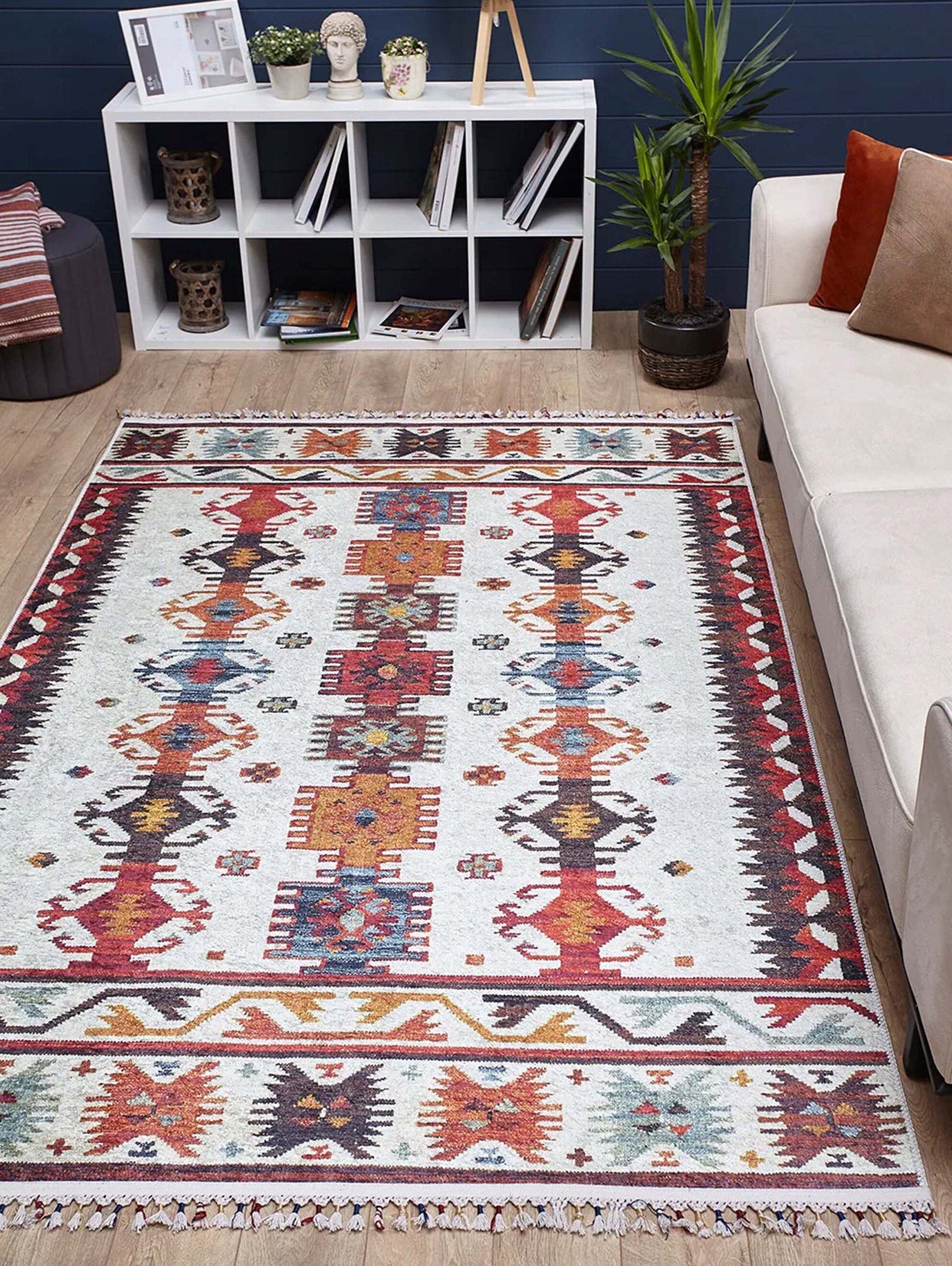 Sina Southwestern Kilim Aztec Colorful Rug
