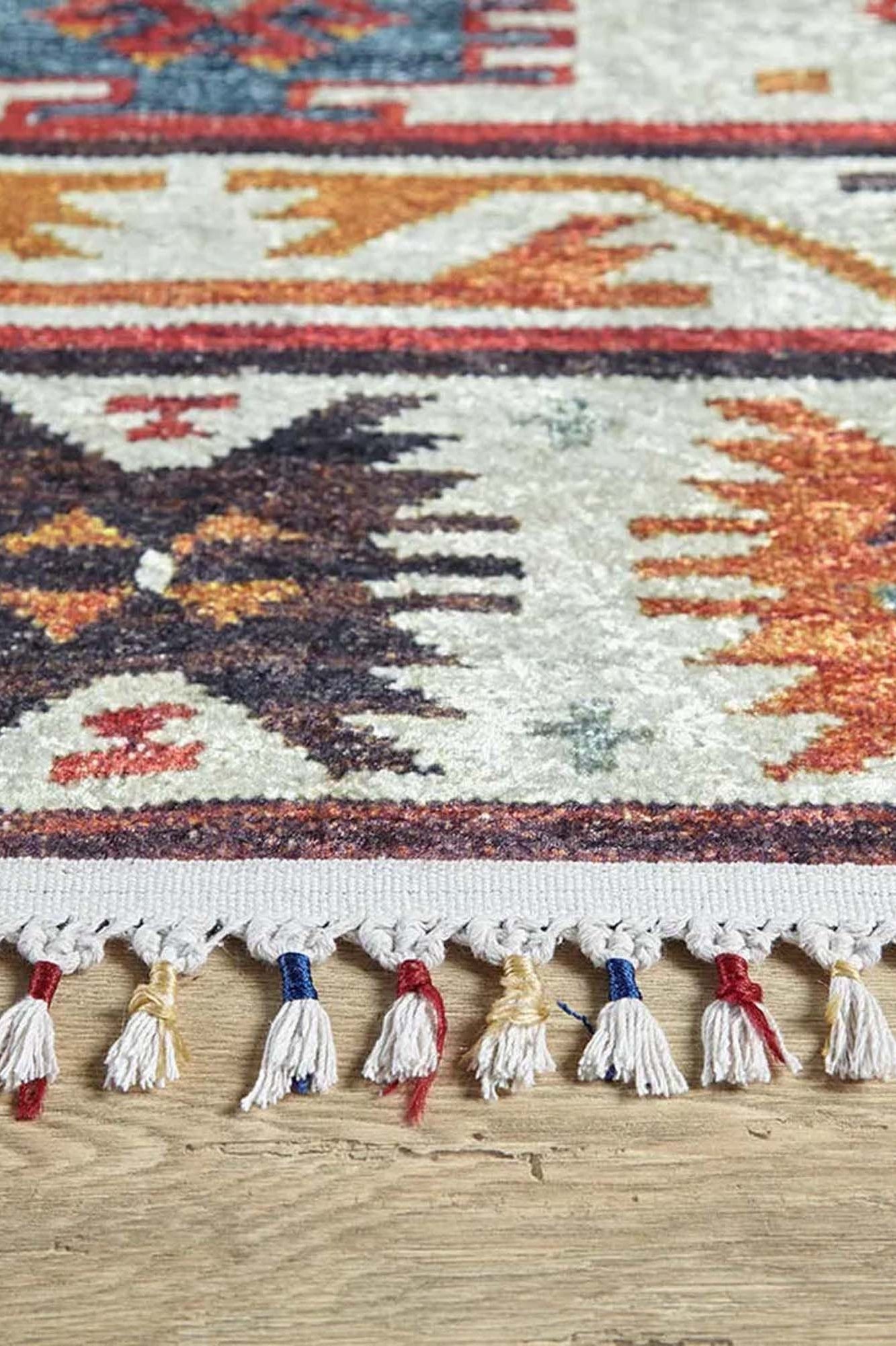 Sina Southwestern Kilim Aztec Colorful Rug