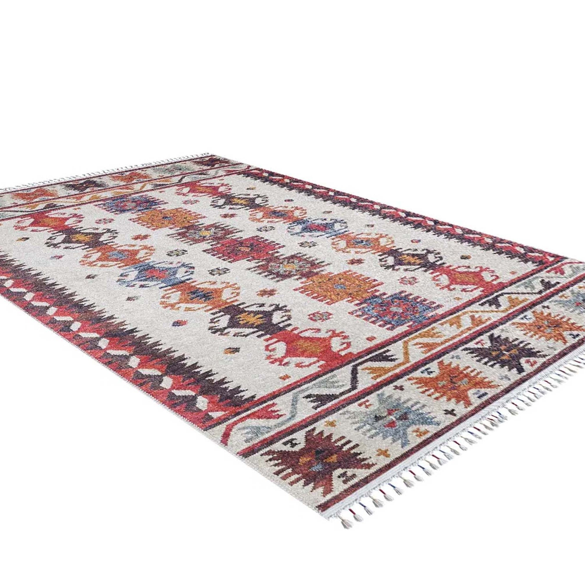 Sina Southwestern Kilim Aztec Colorful Rug
