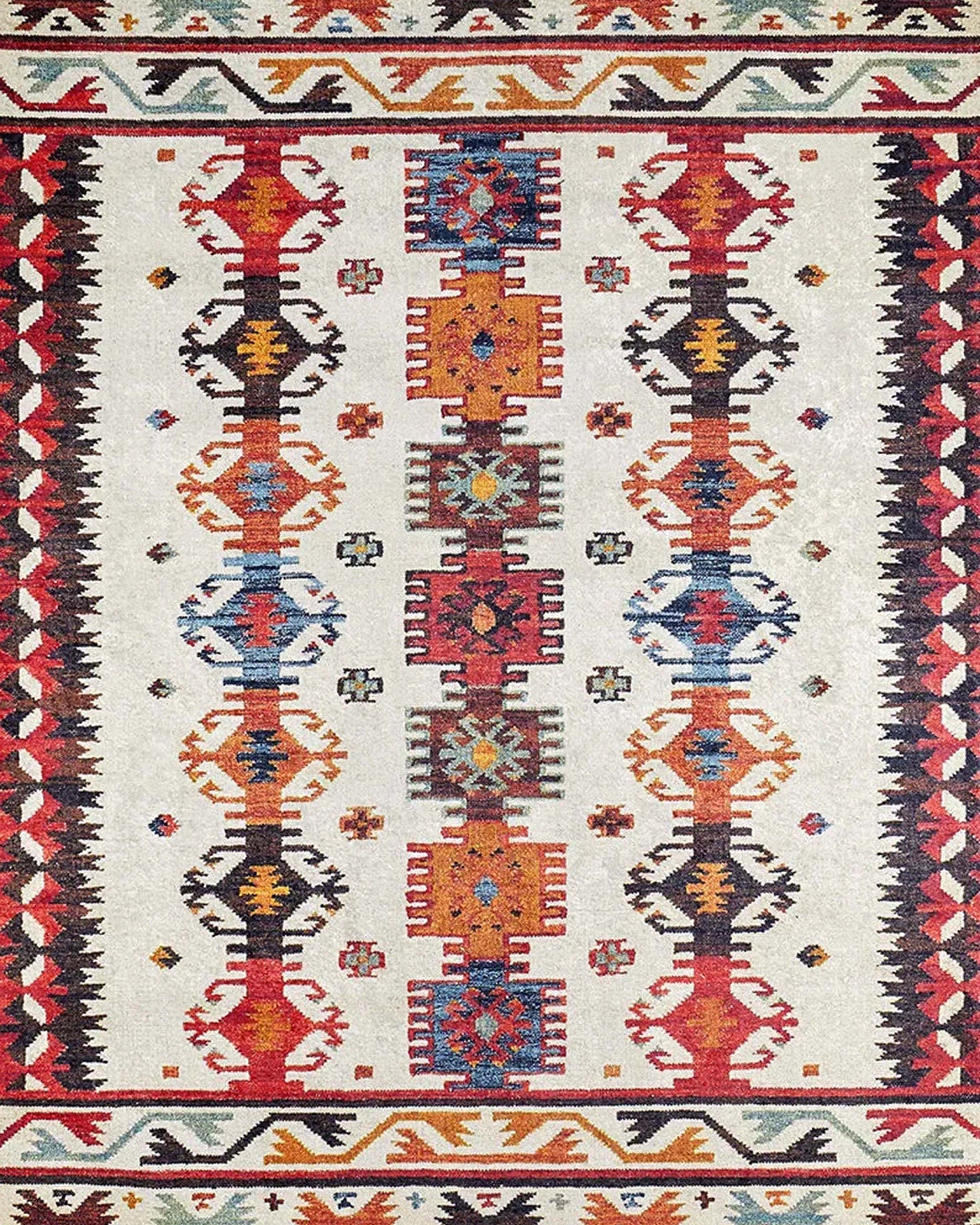 Sina Southwestern Kilim Aztec Colorful Rug