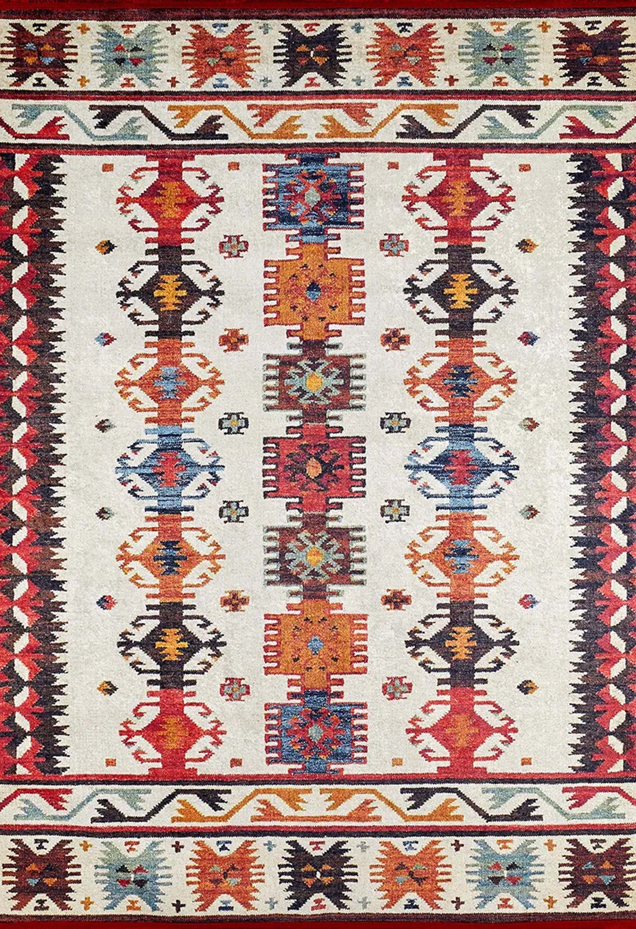 Sina Southwestern Kilim Aztec Colorful Rug