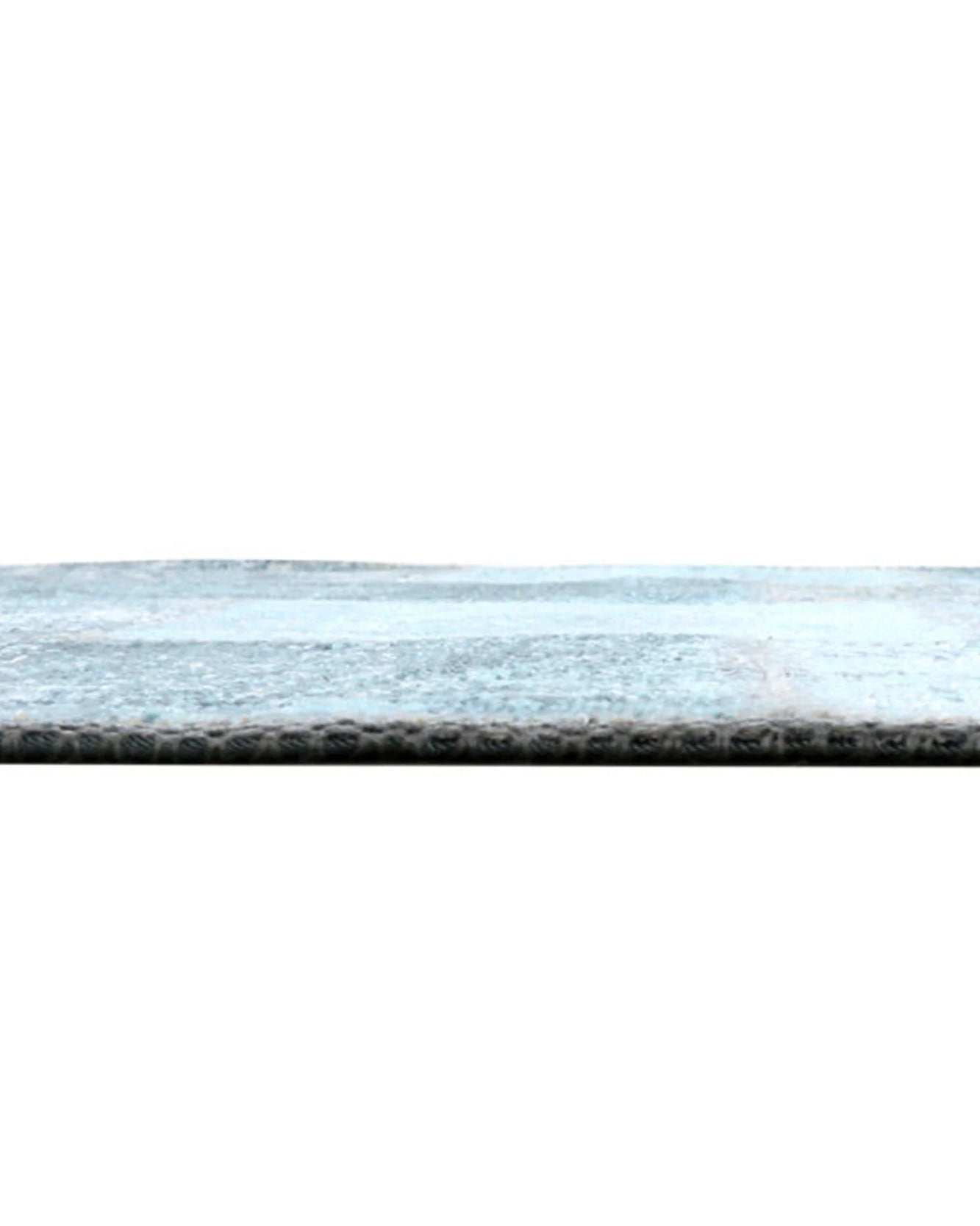 Skyla Light Sky Blue Patchwork Vintage Rug