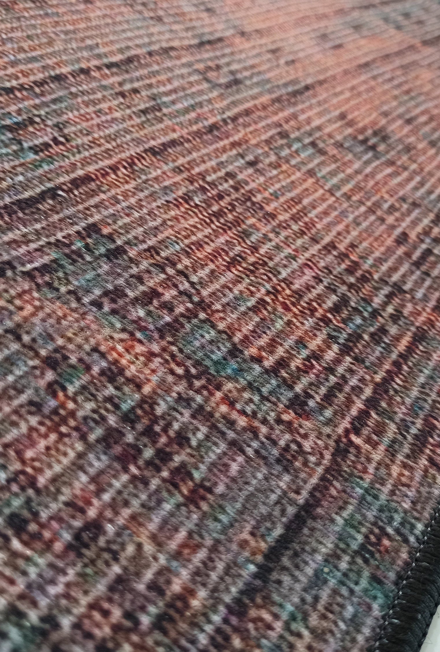 Sofya Rug Oriental Orange Dark Gray Rug