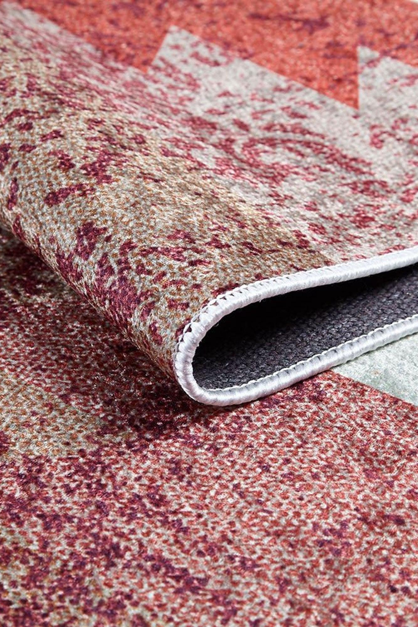 Souka Southwestern Kilim Pastel Beige Orange Rug