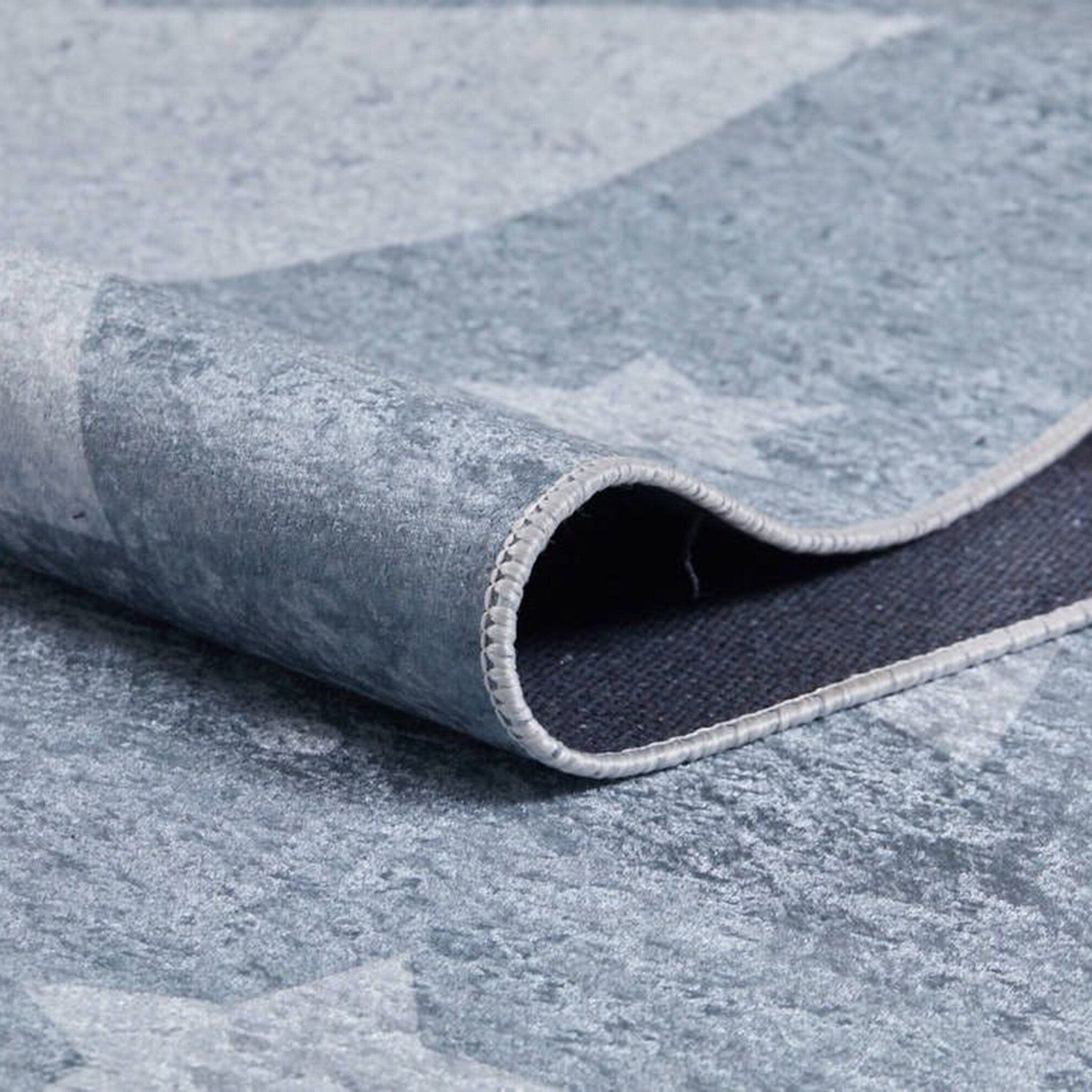 Star Rug Gray Kids Rug