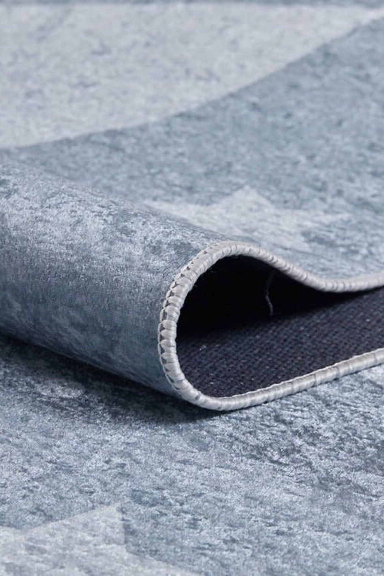 Star Rug Gray Kids Rug