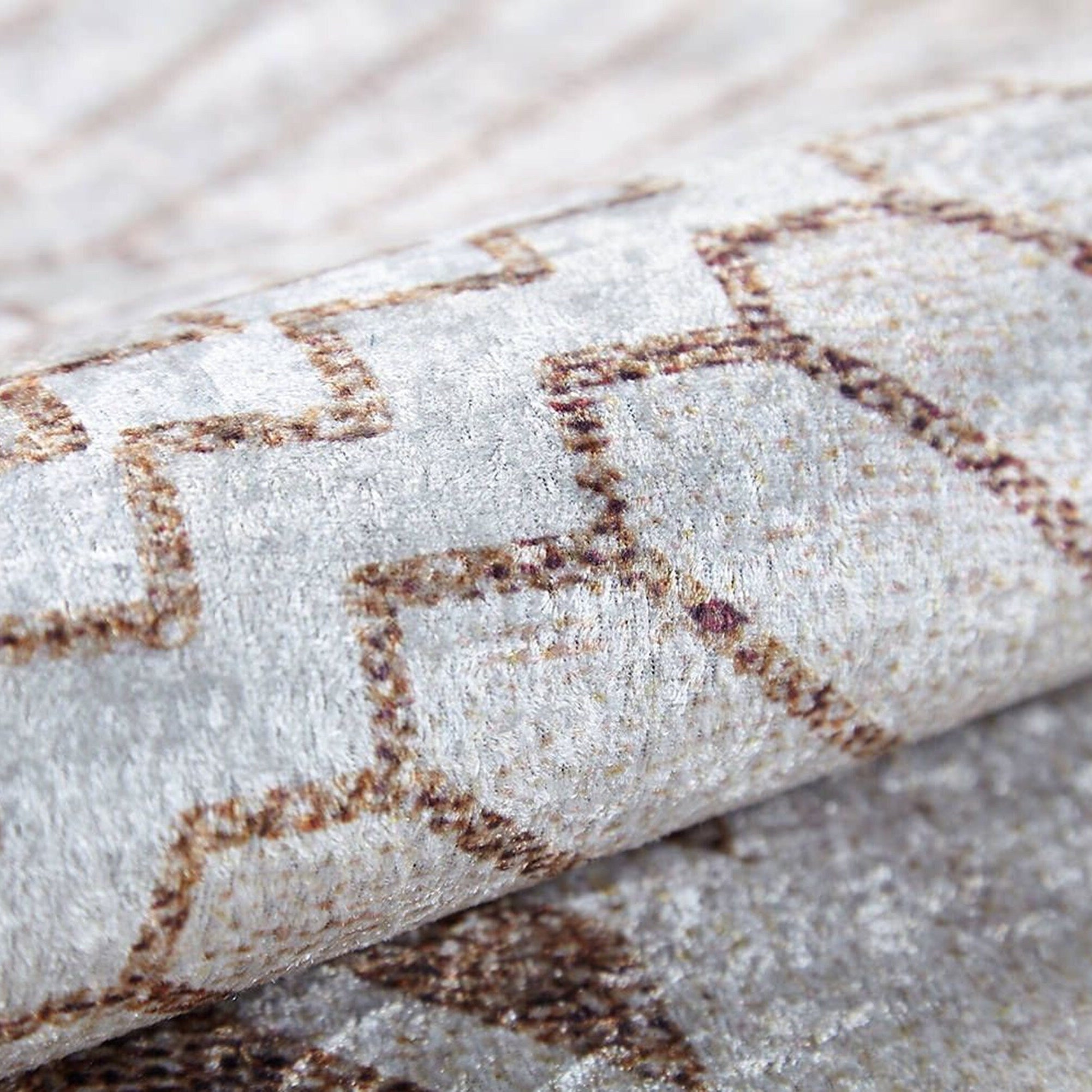 Suka Bohemian Beige Rug