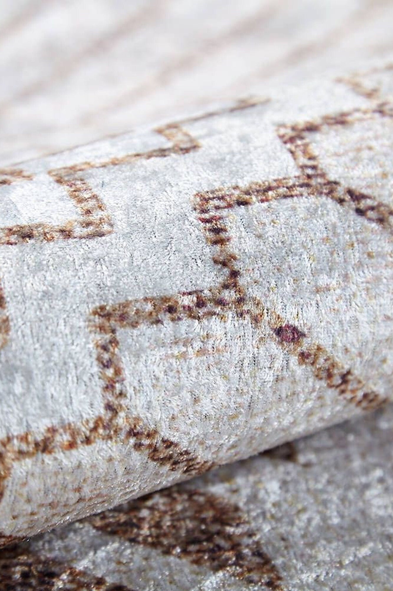 Suka Bohemian Beige Rug