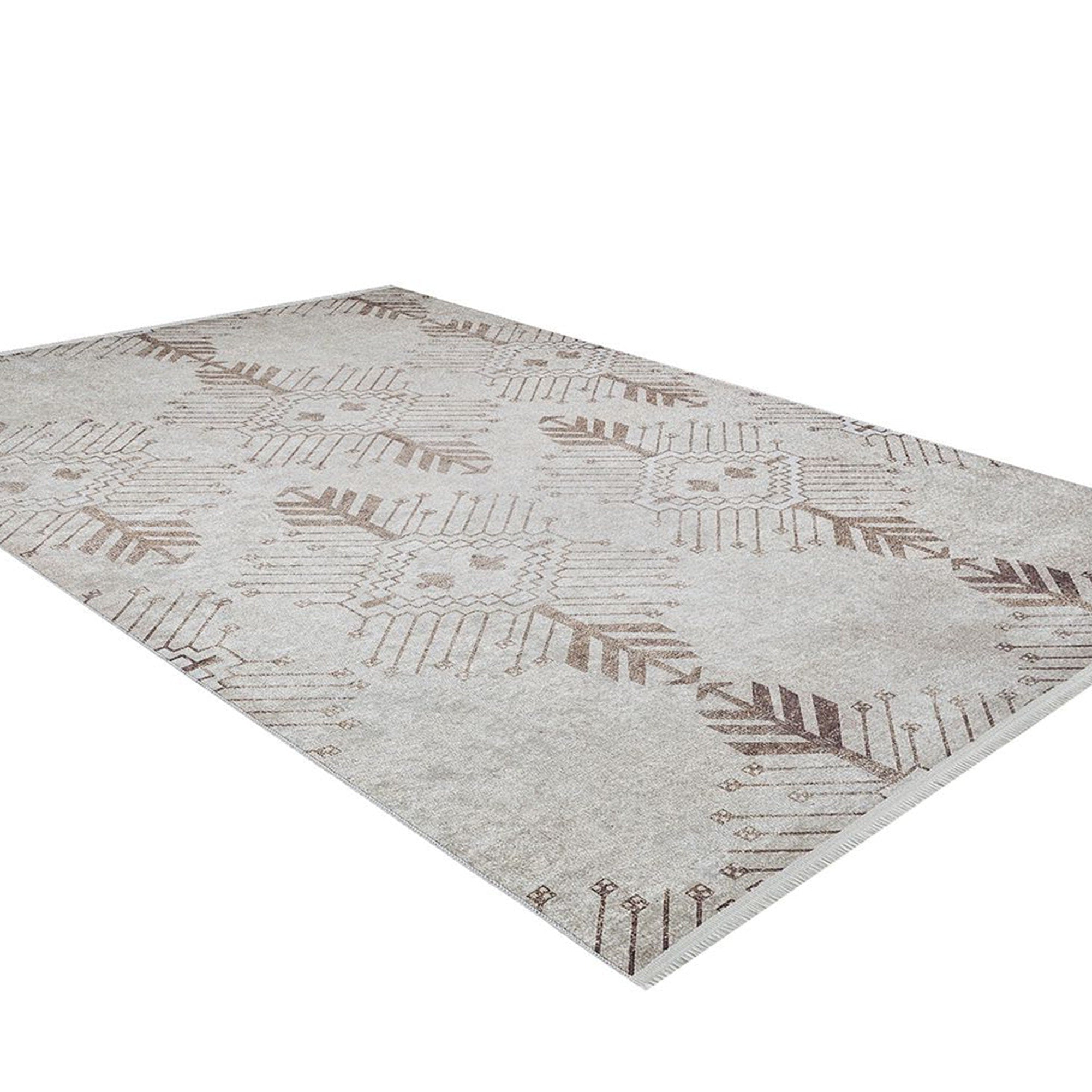 Suka Bohemian Beige Rug