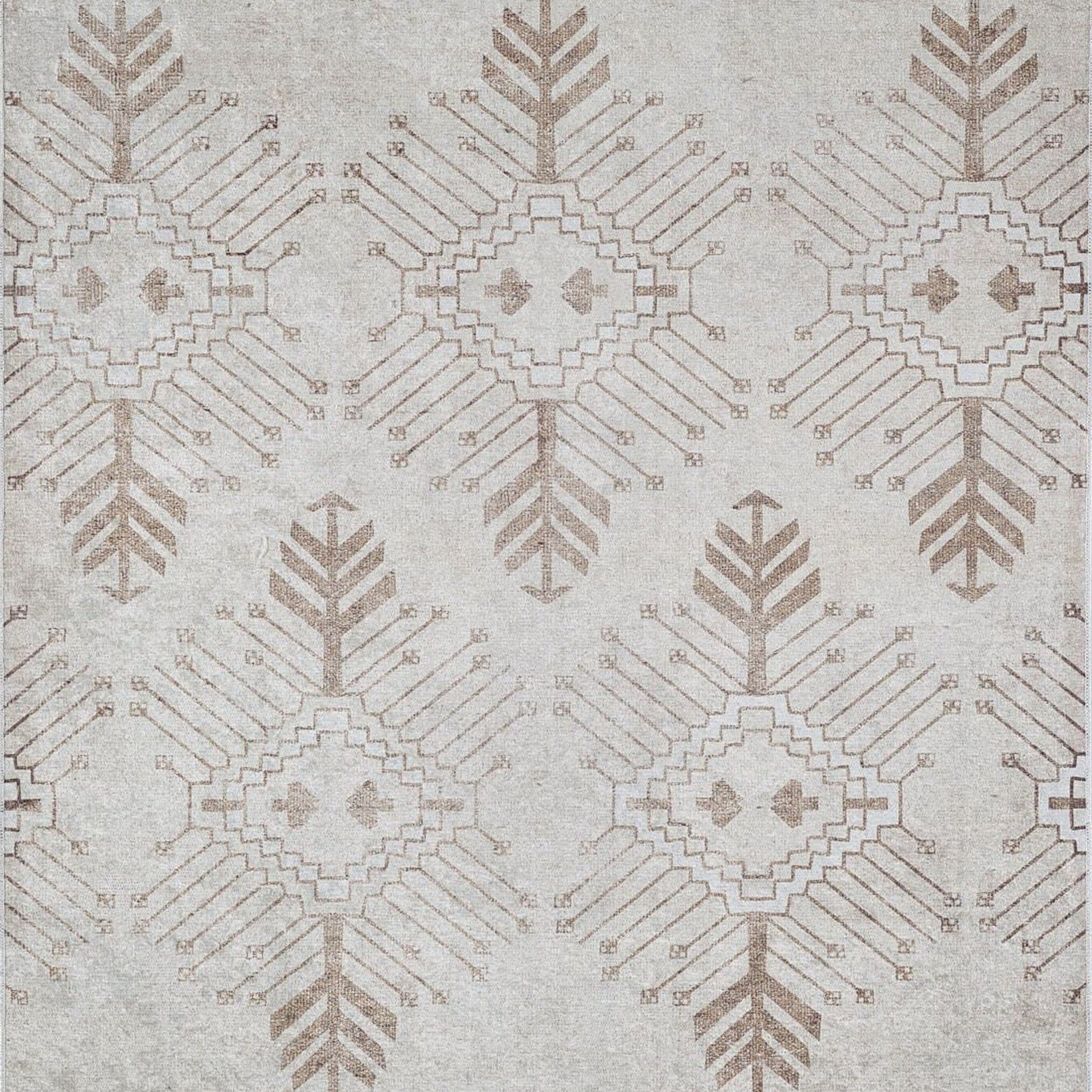 Suka Bohemian Beige Rug