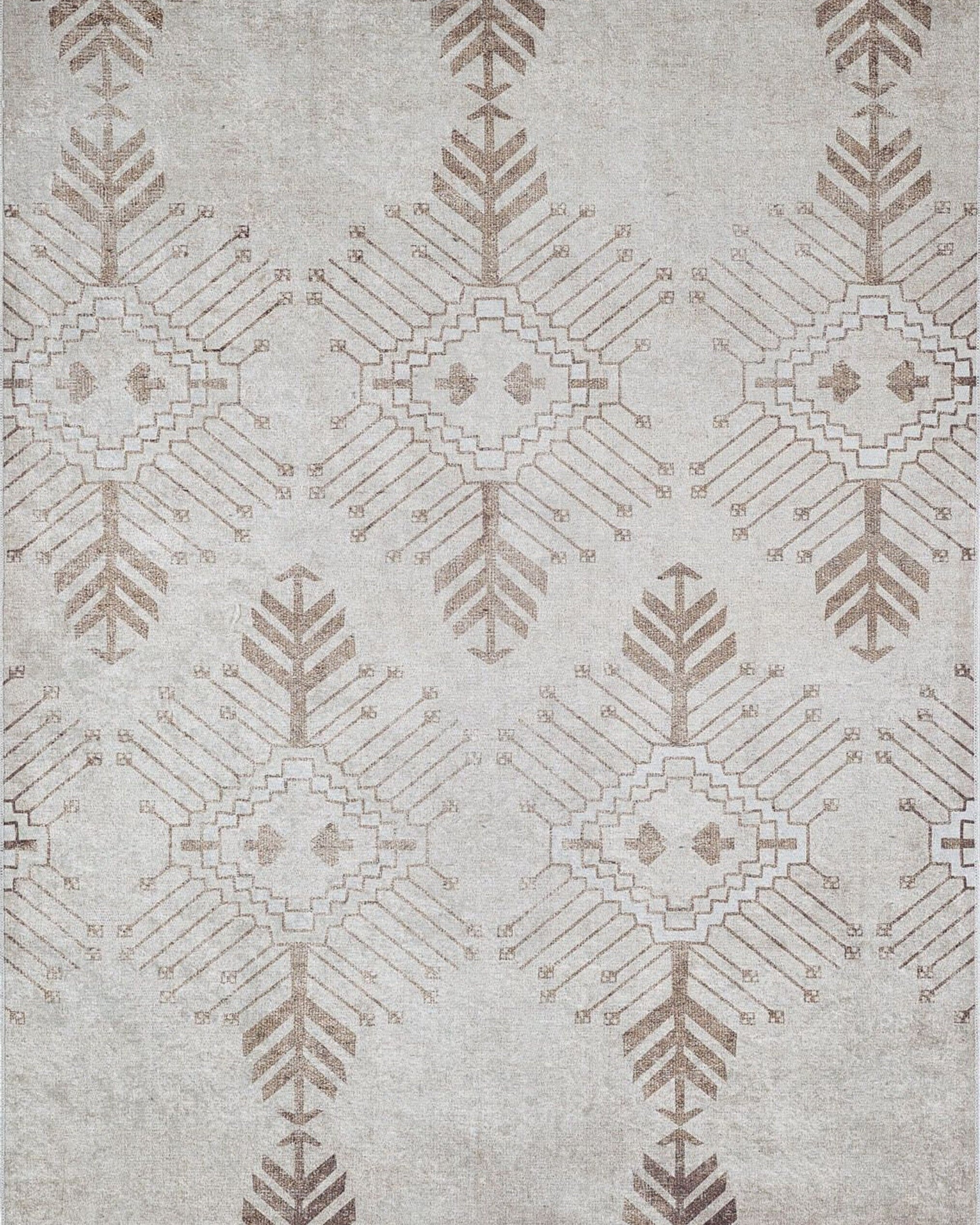 Suka Bohemian Beige Rug