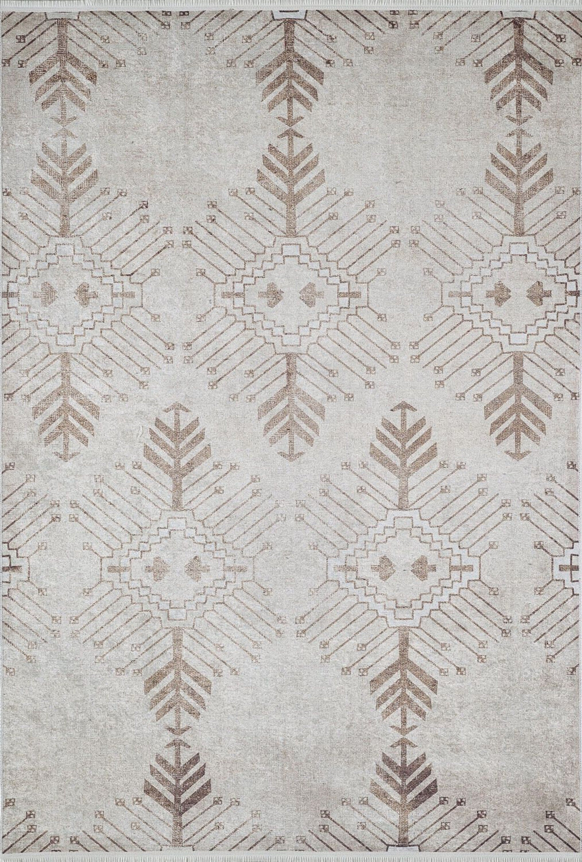 Suka Bohemian Beige Rug