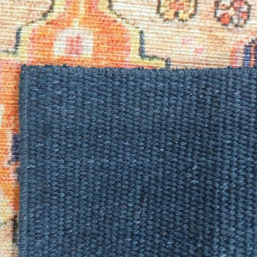 Talma Turkish Yellow Orange Pink Rug