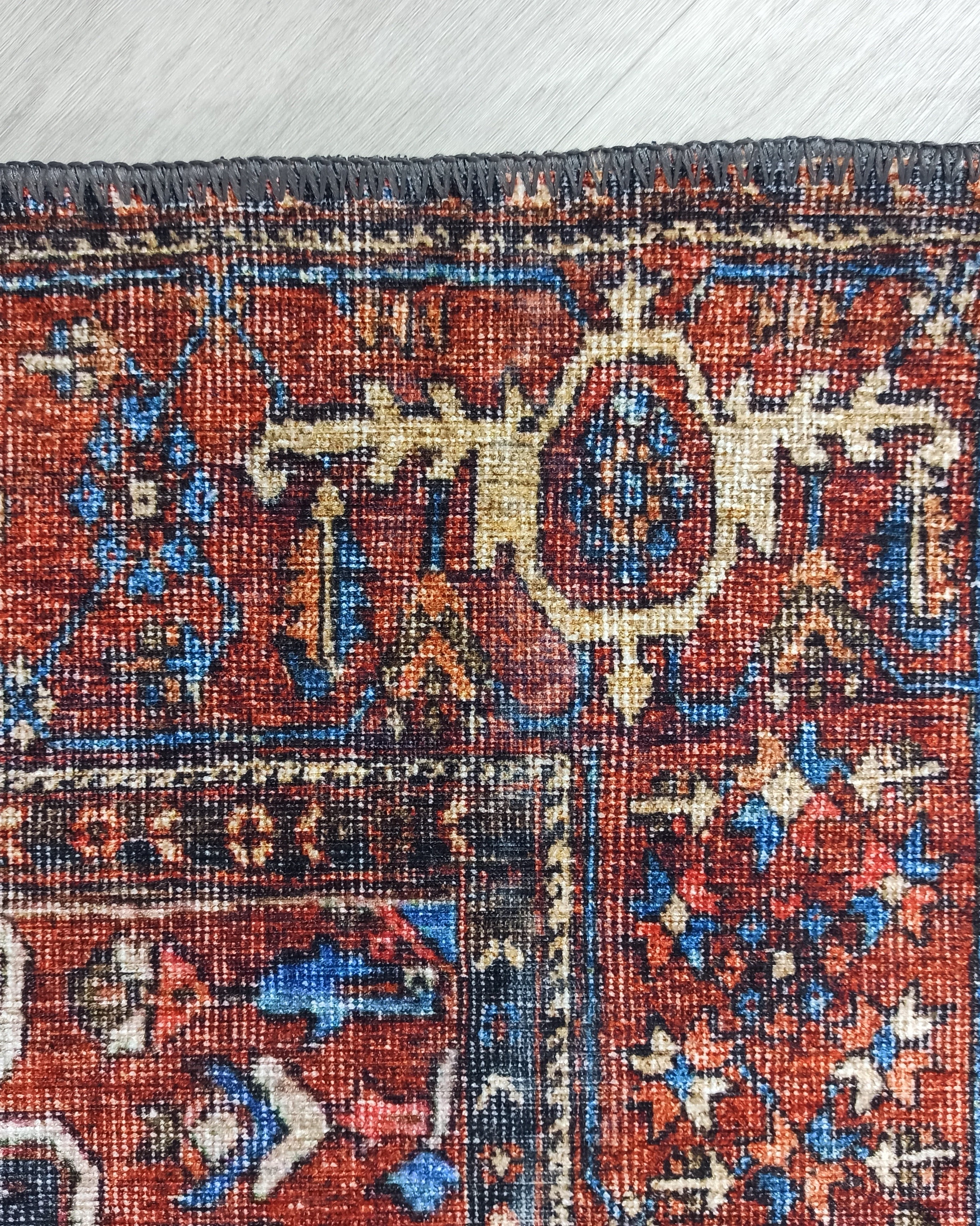 Talya Rug Terracotta Brunt Orange Persian Rug