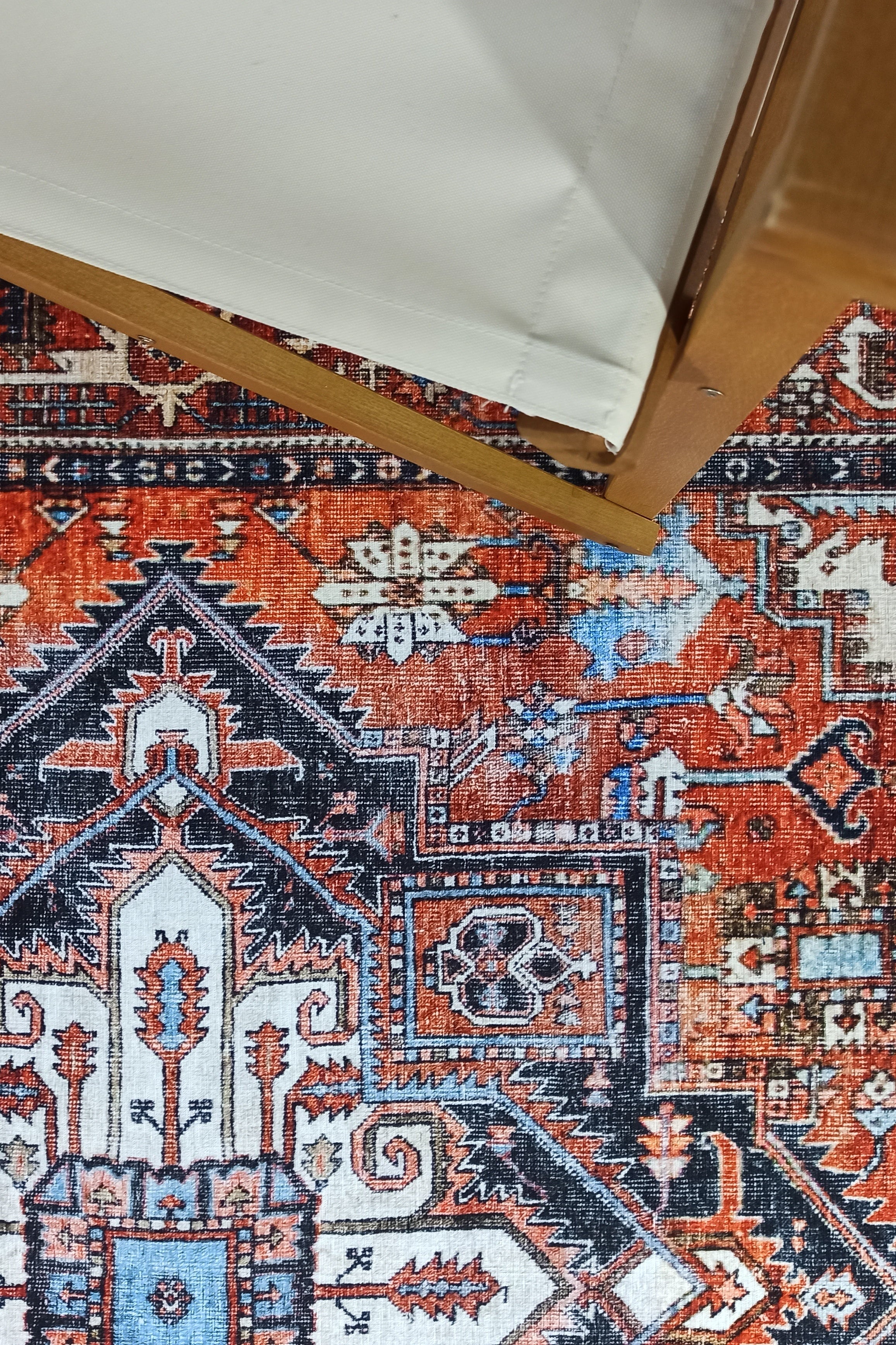 Talya Rug Terracotta Brunt Orange Persian Rug