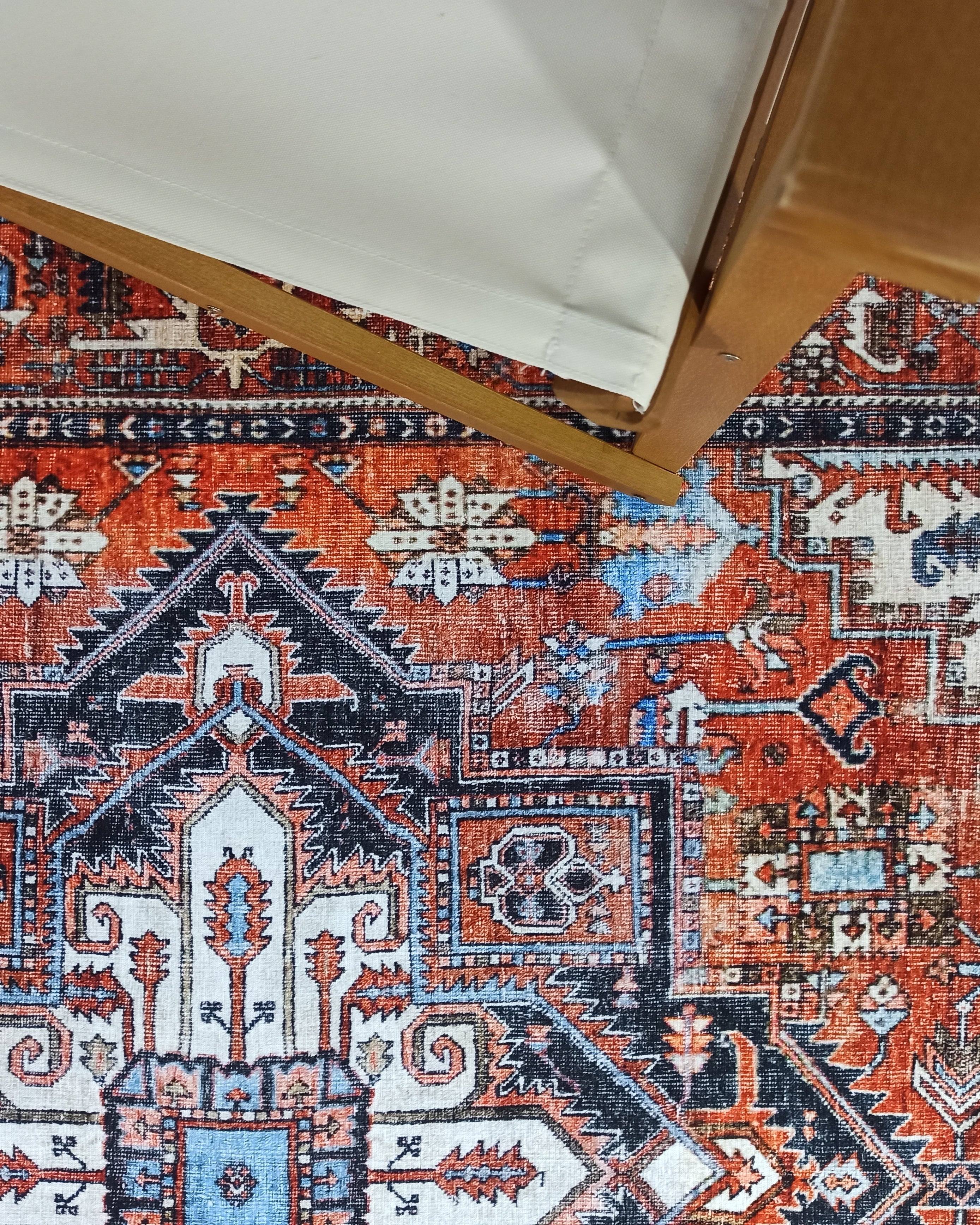 Talya Rug Terracotta Brunt Orange Persian Rug