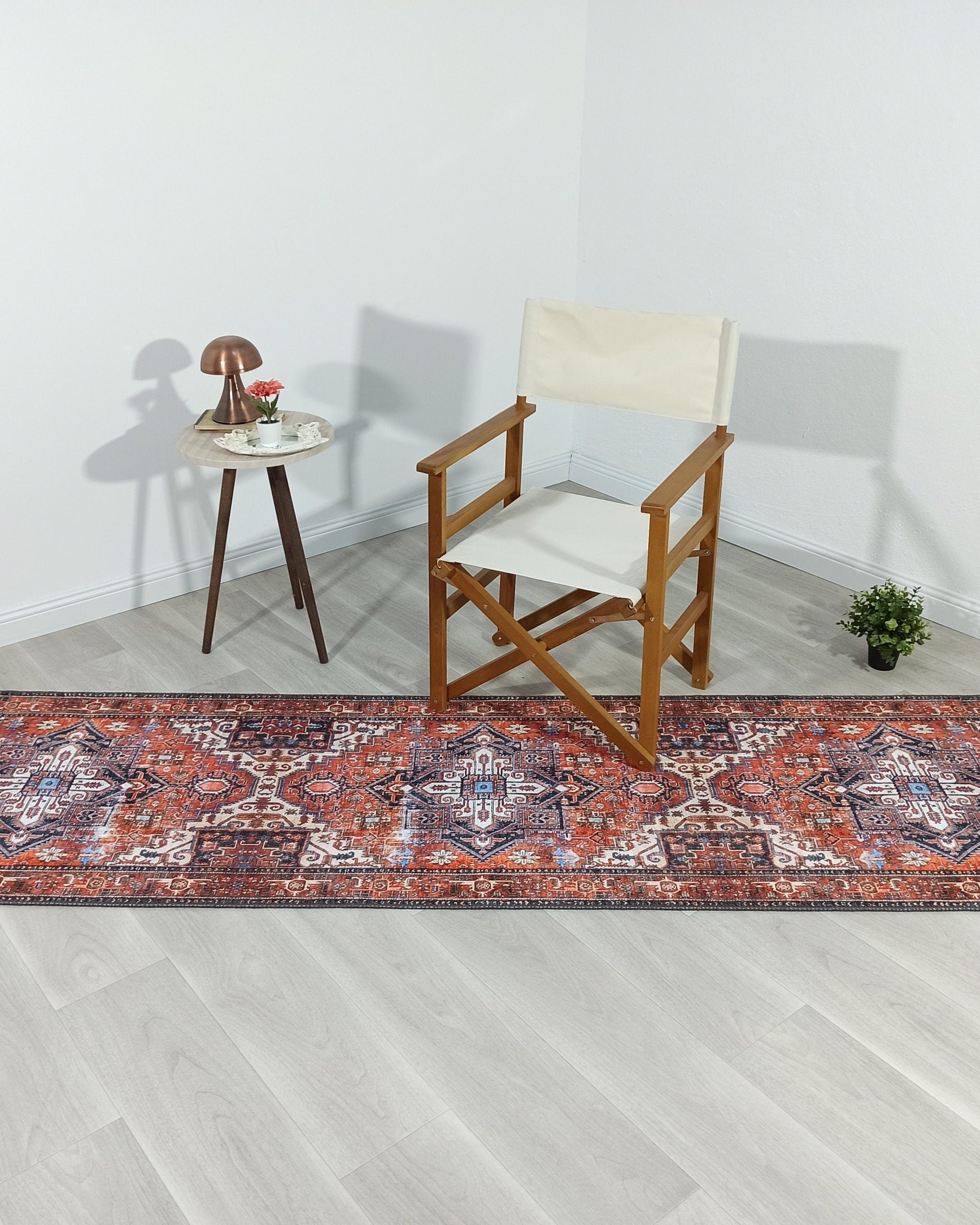 Talya Rug Terracotta Brunt Orange Persian Rug
