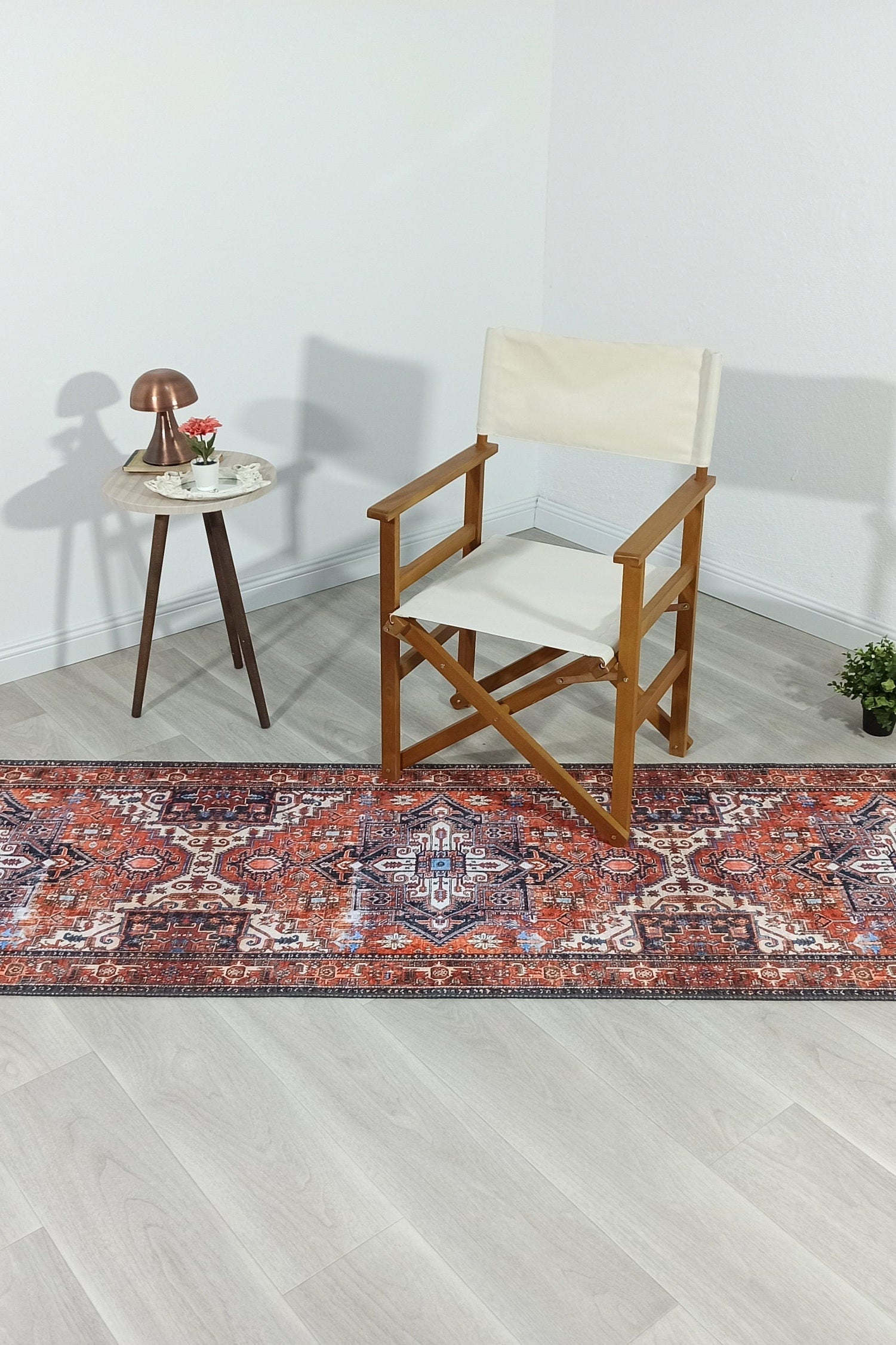 Talya Rug Terracotta Brunt Orange Persian Rug