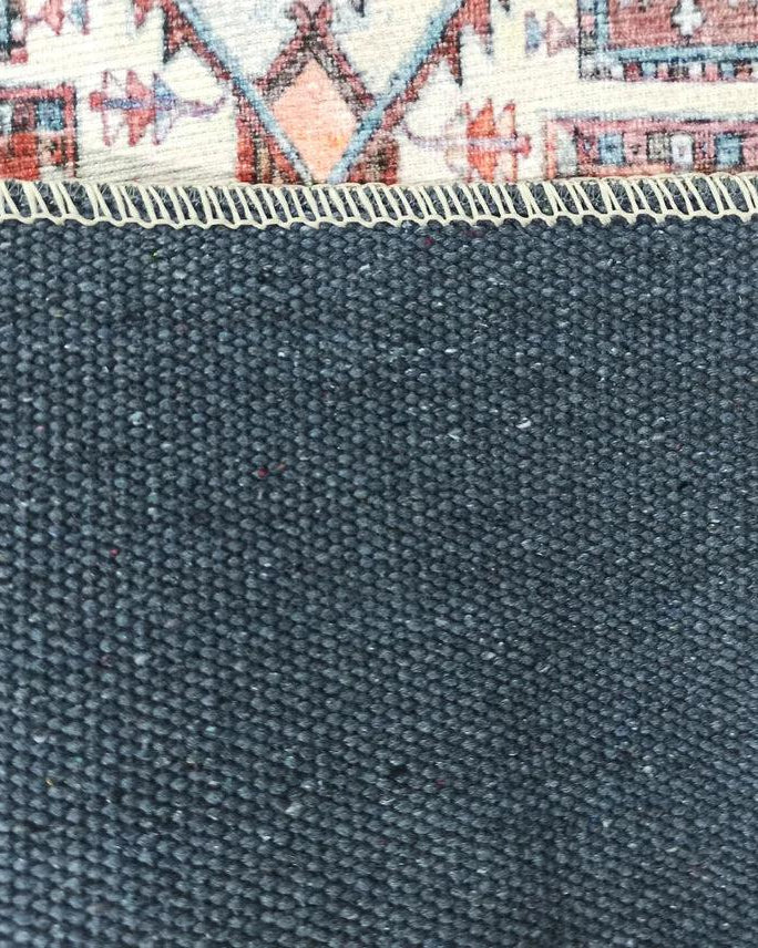 Talya1 Rug Muted Red Light Orange Persian Rug