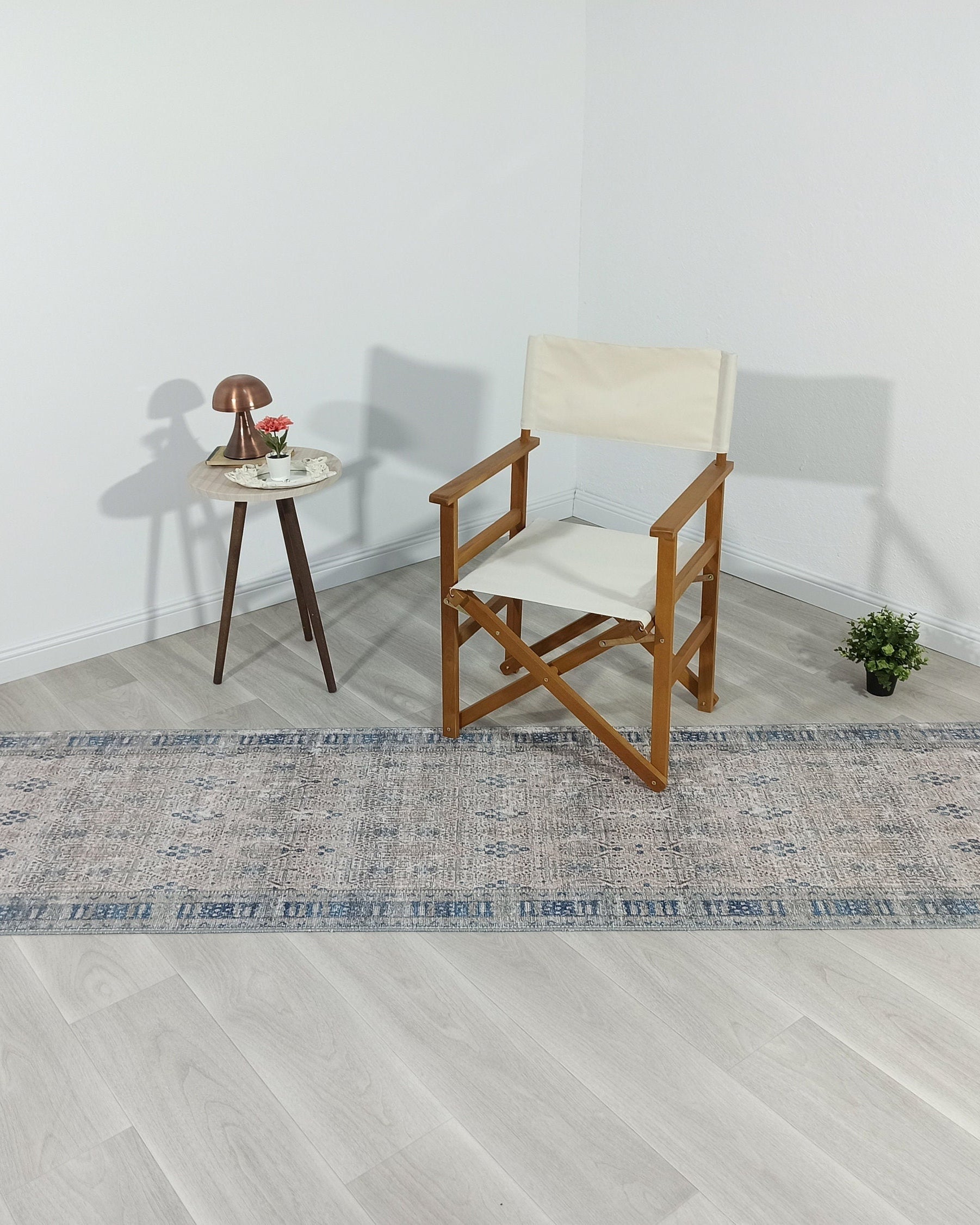 Tiana Rug Neutral Turkish Faded Gray Blue Rug