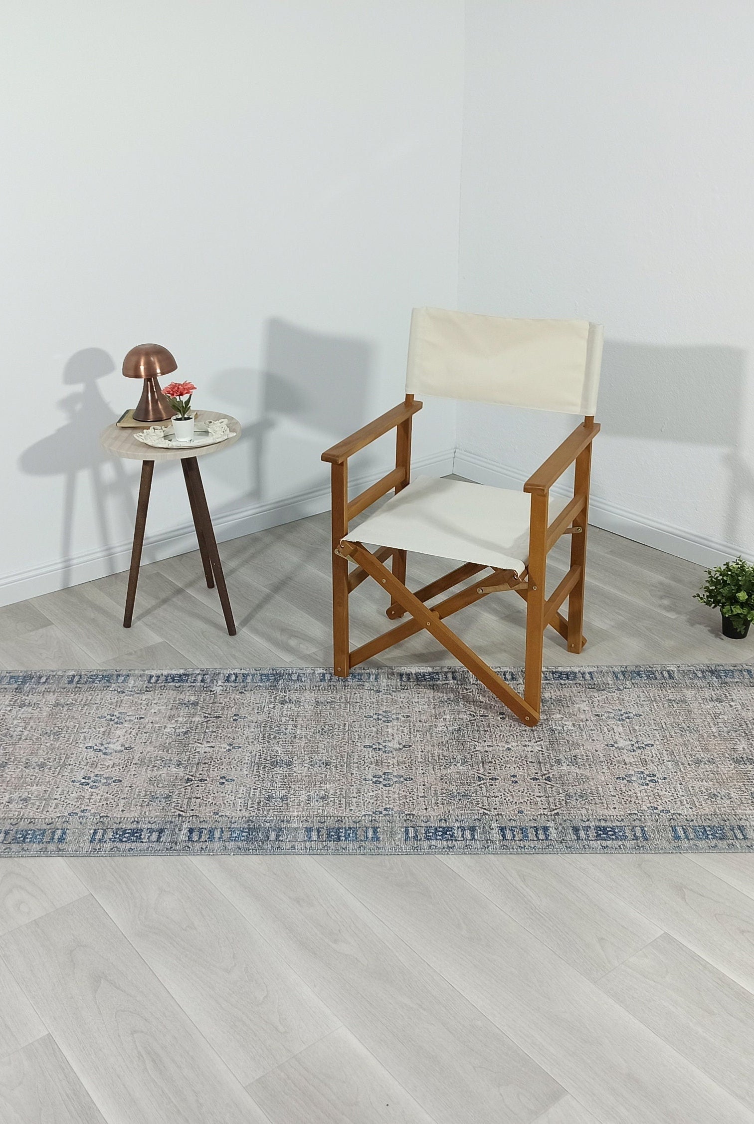 Tiana Rug Neutral Turkish Faded Gray Blue Rug