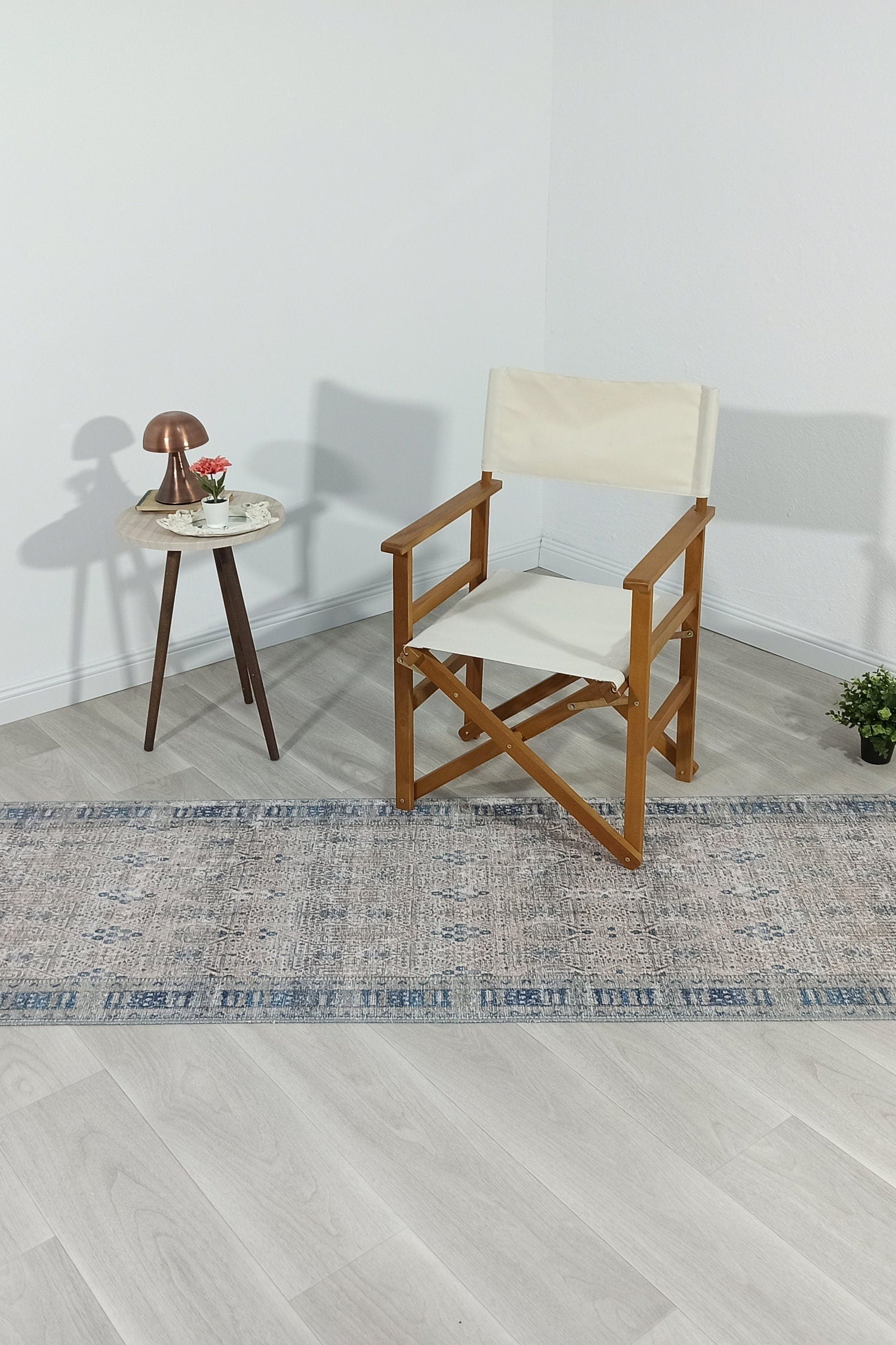 Tiana Rug Neutral Turkish Faded Gray Blue Rug