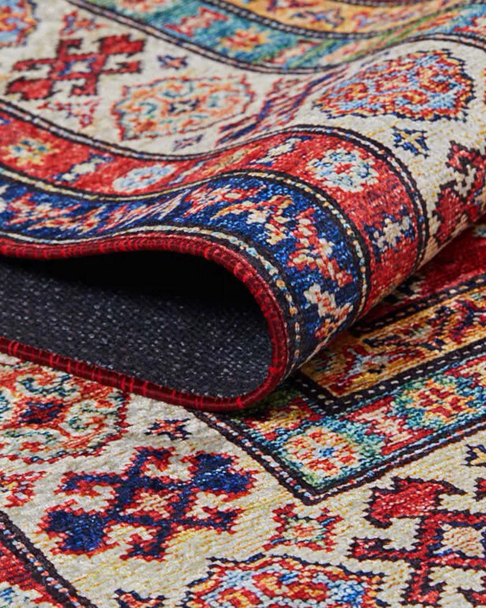 Tufa Turkish Kilim Red Beige Rug