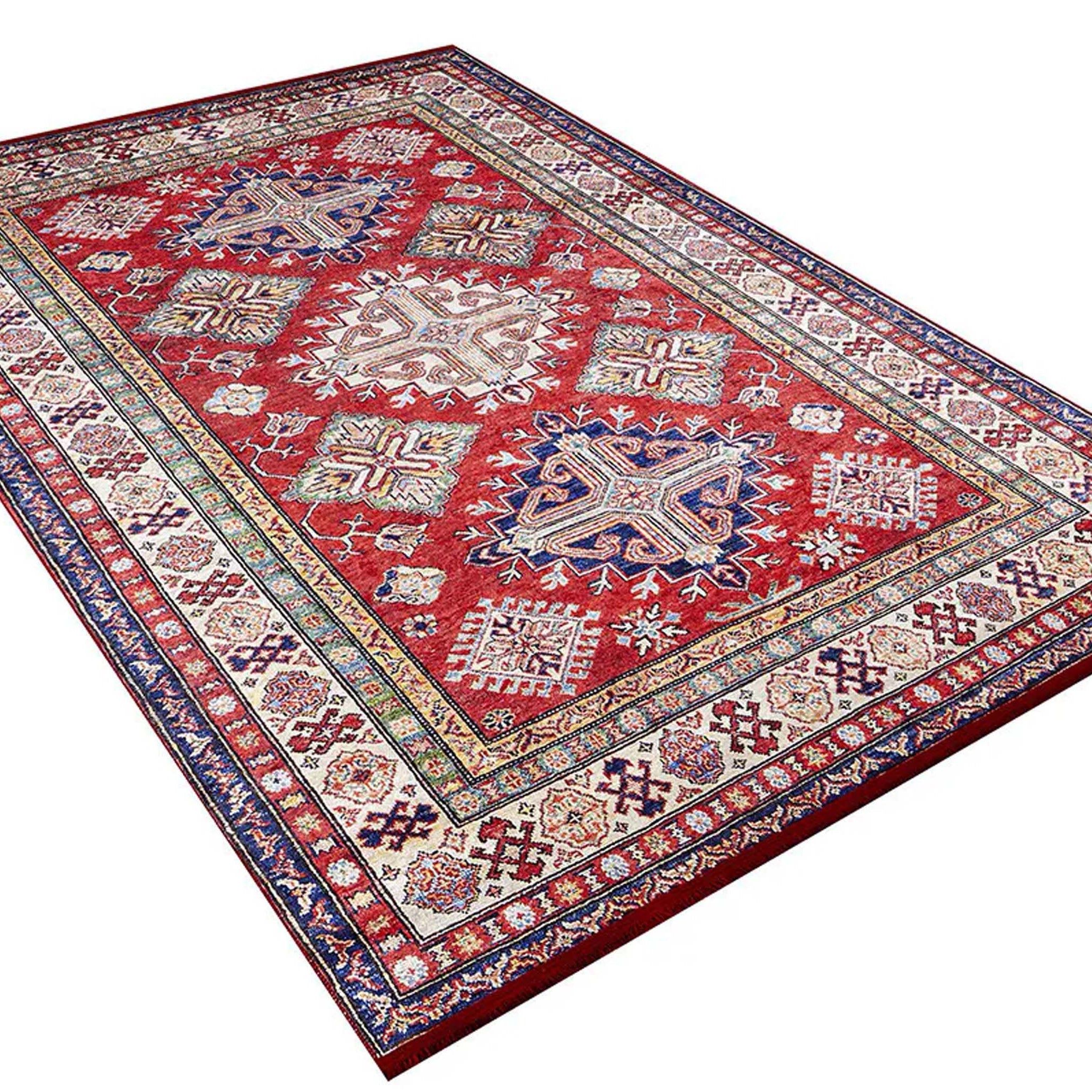 Tufa Turkish Kilim Red Beige Rug