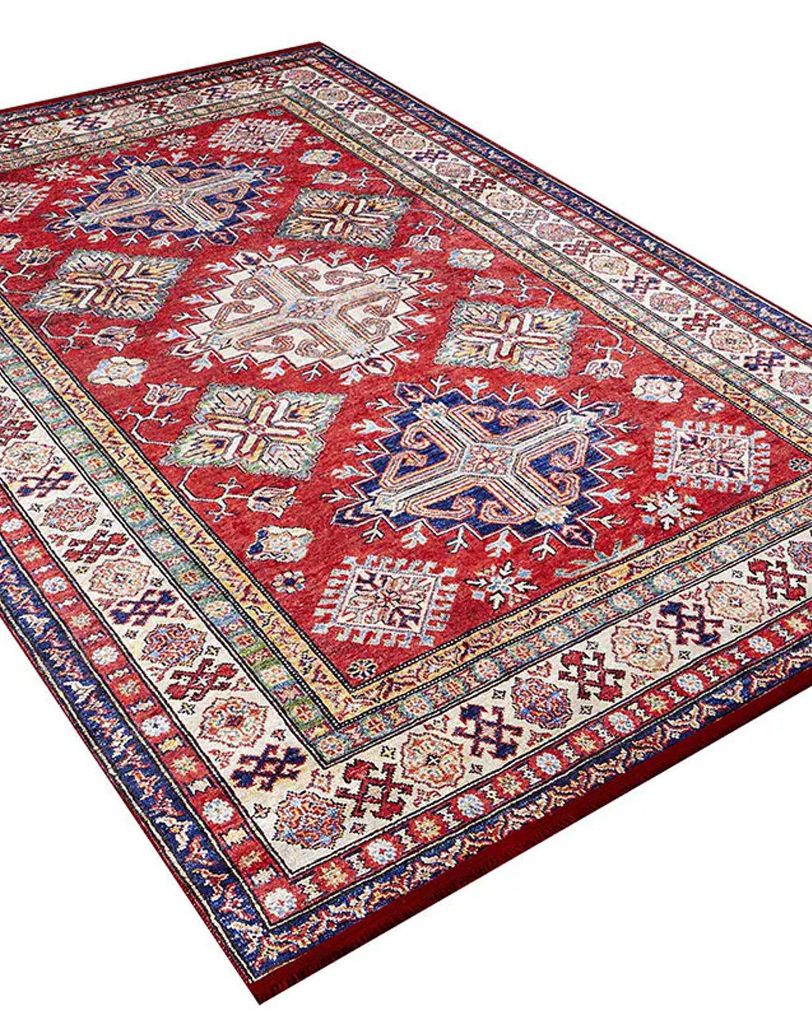 Tufa Turkish Kilim Red Beige Rug
