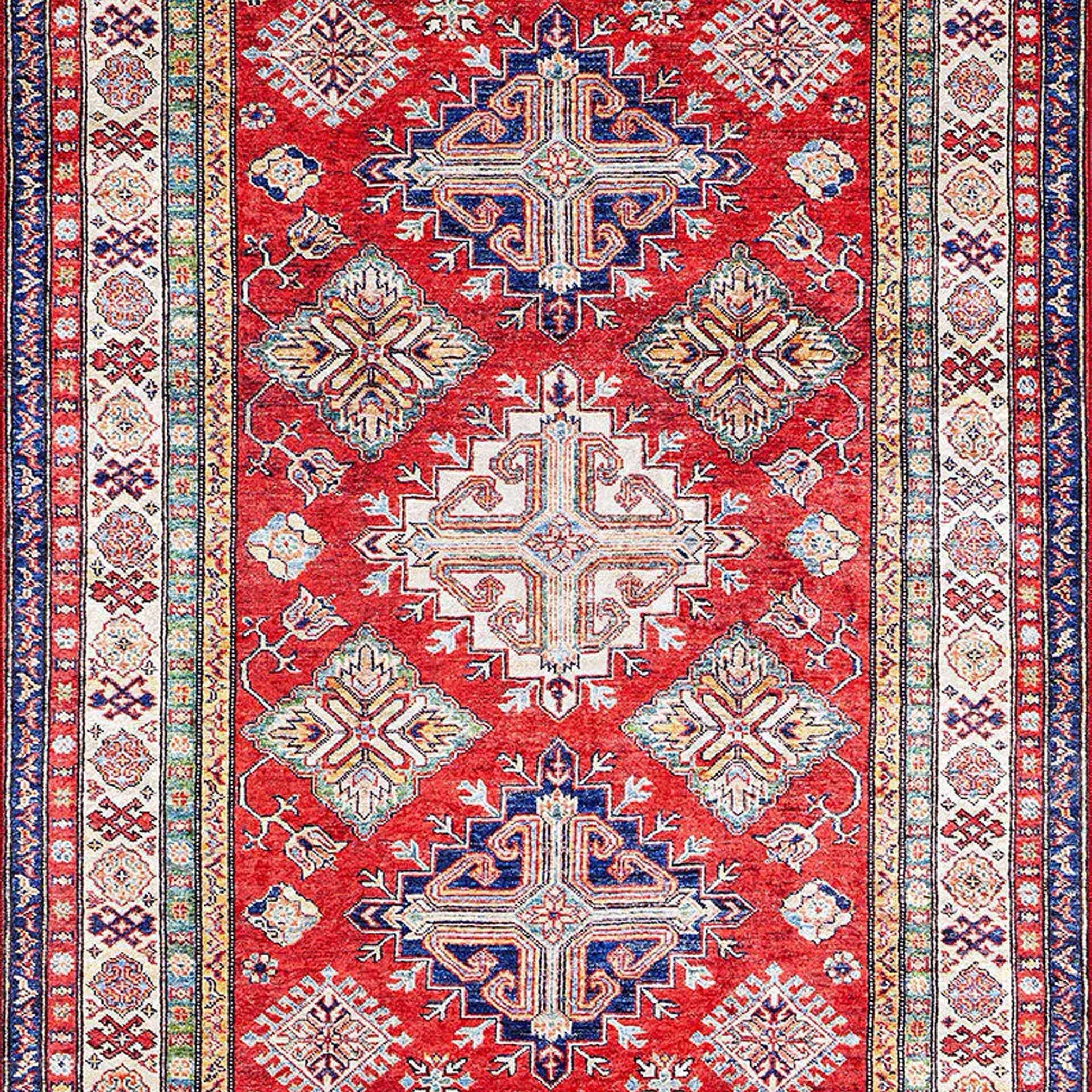 Tufa Turkish Kilim Red Beige Rug