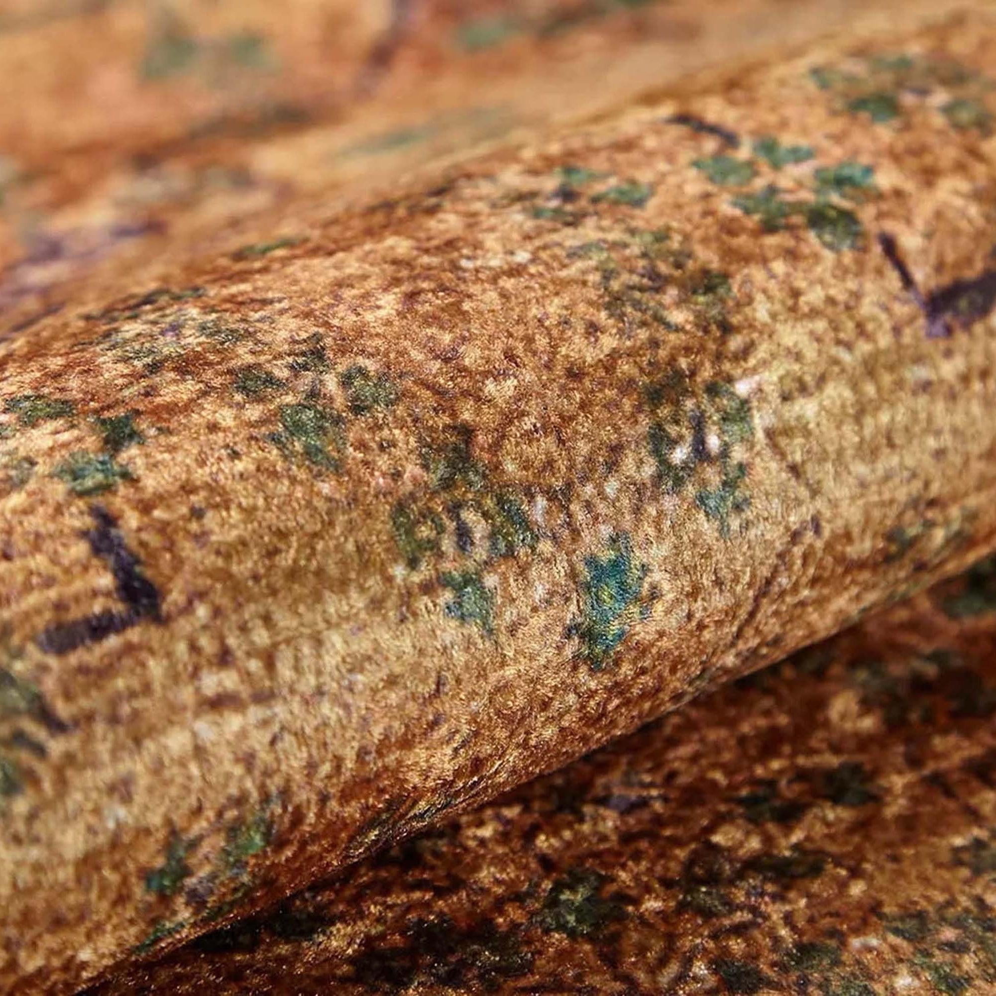 Tuni Traditional Oushak brownish yellow Turkish Rug