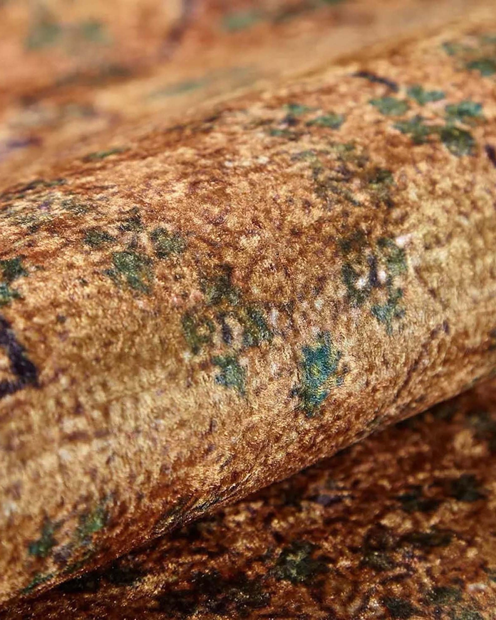 Tuni Traditional Oushak brownish yellow Turkish Rug