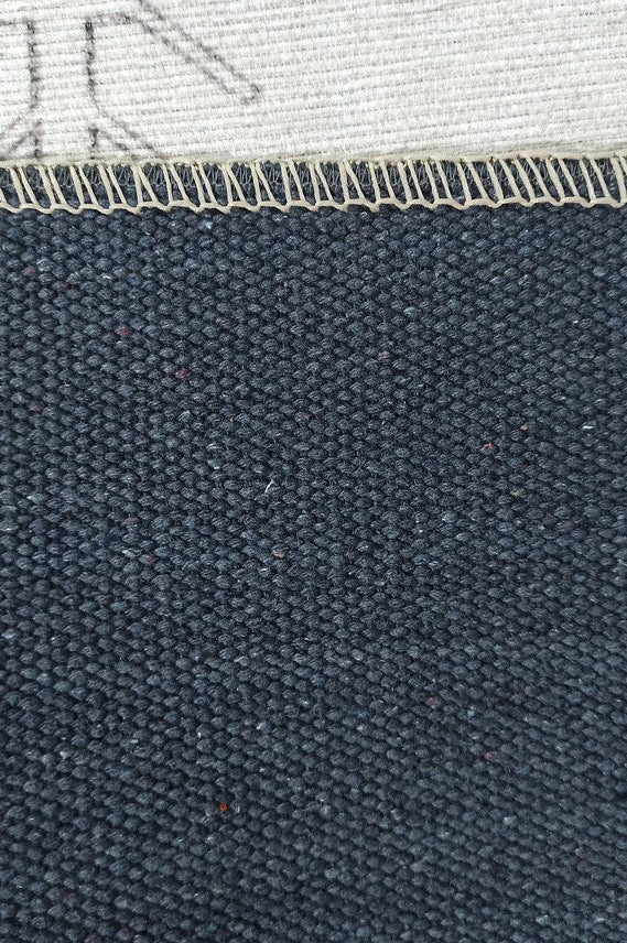 Tuta Rug Turkish Neutral Medallion white Beige Rug