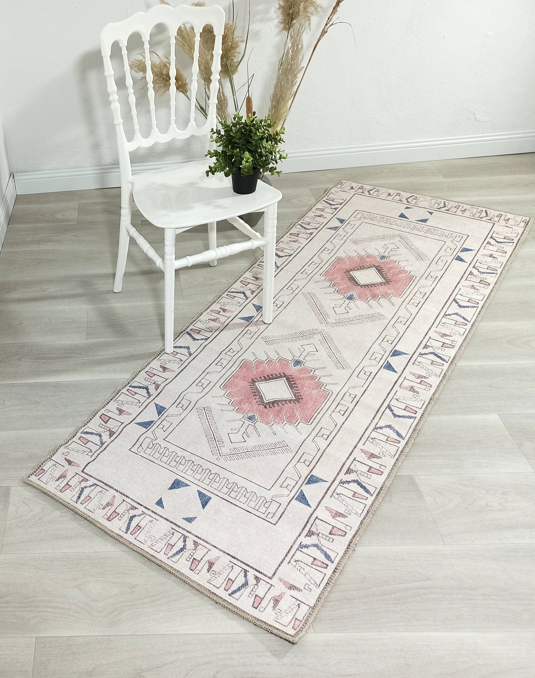 Tuta Rug Turkish Neutral Medallion white Beige Rug