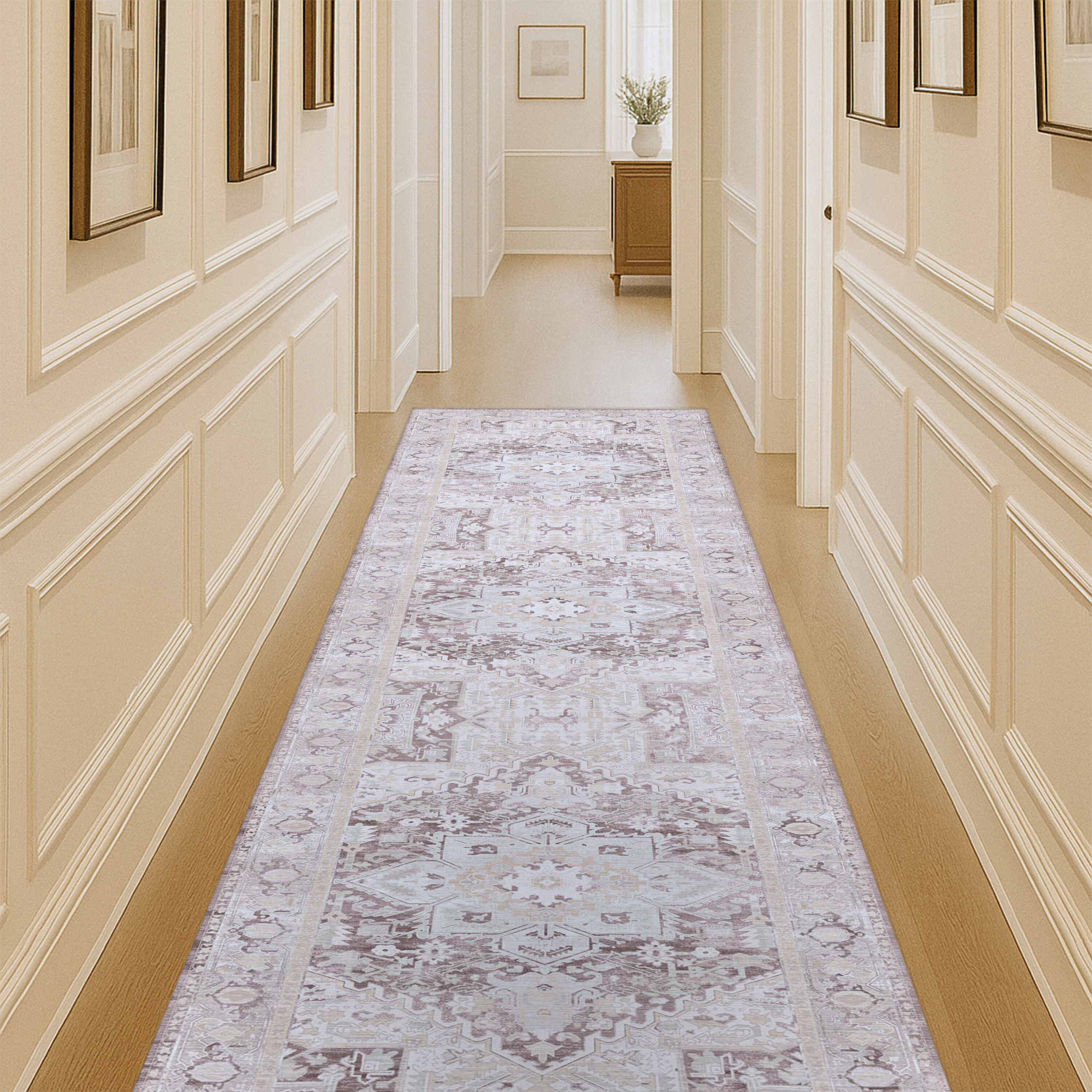 Munya Natural Pastel Modern Persian Rug