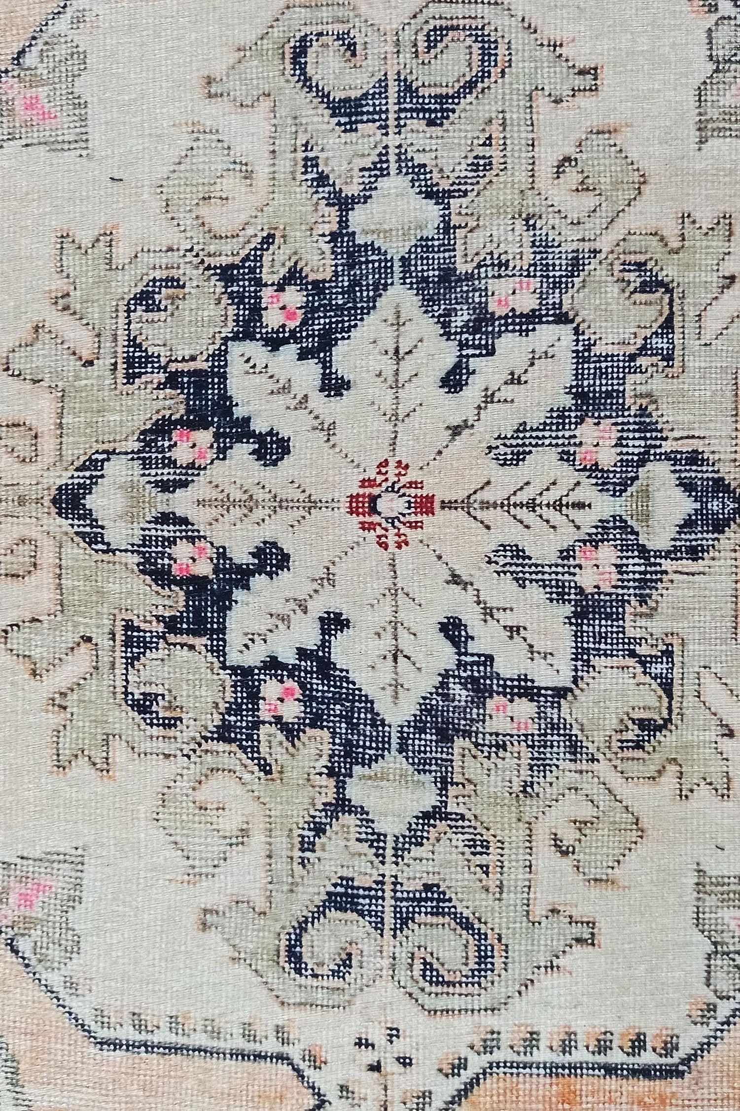 Varo Turkish Blush Orange Beige Runner Rug